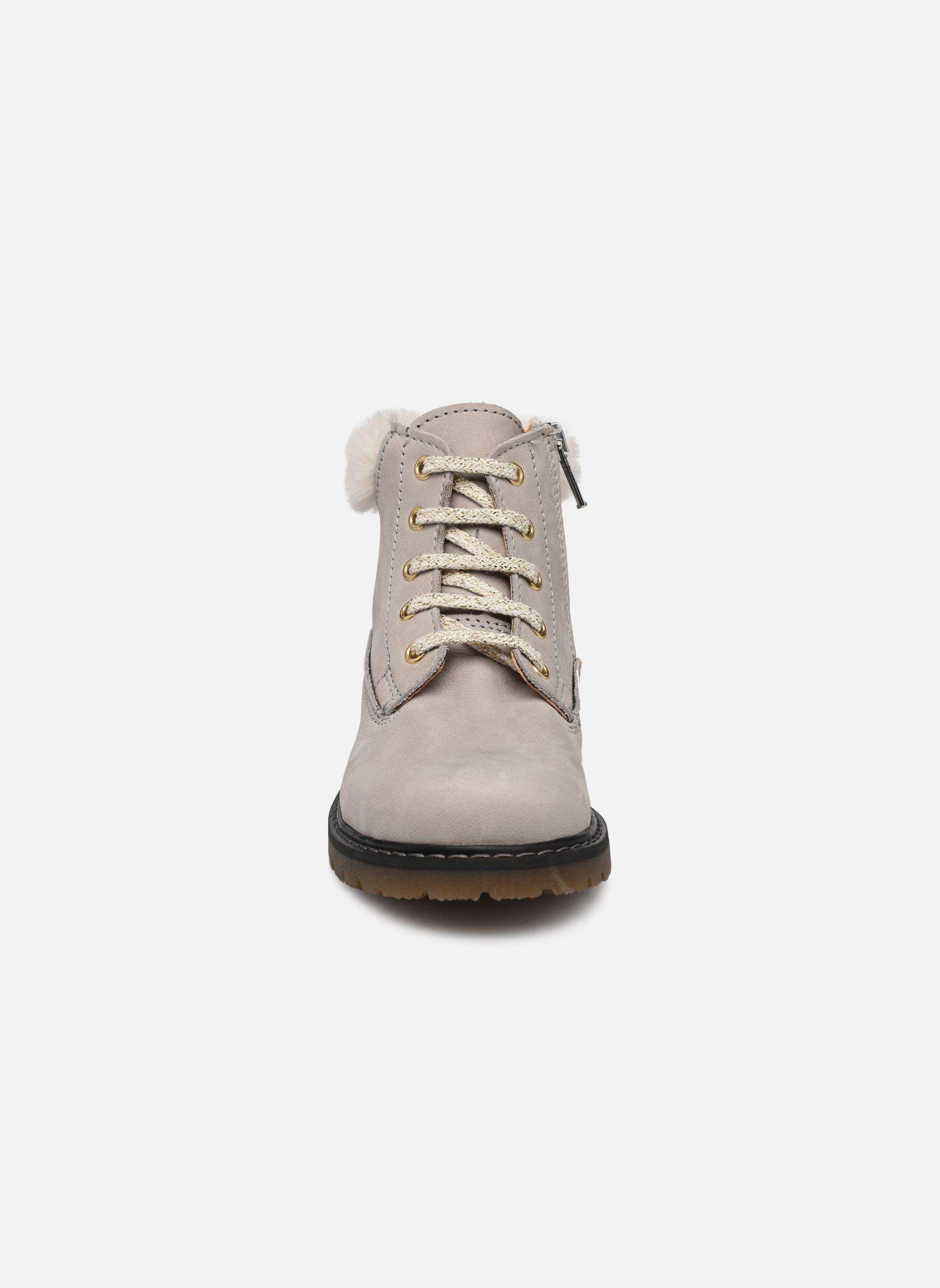 Bottines Sarina fille beige Bopy Bottines Sarina fille beige GREIGE