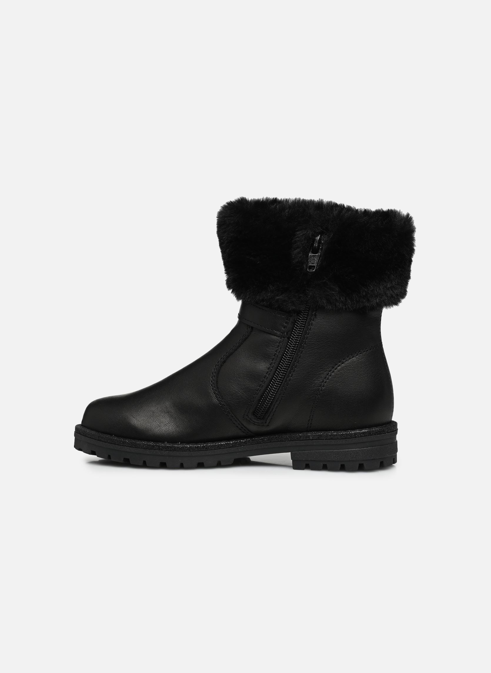 Stiefeletten / Ankle Boots Siberie mädchen schwarz Bopy Stiefeletten / Ankle Boots Siberie mädchen schwarz NOIR