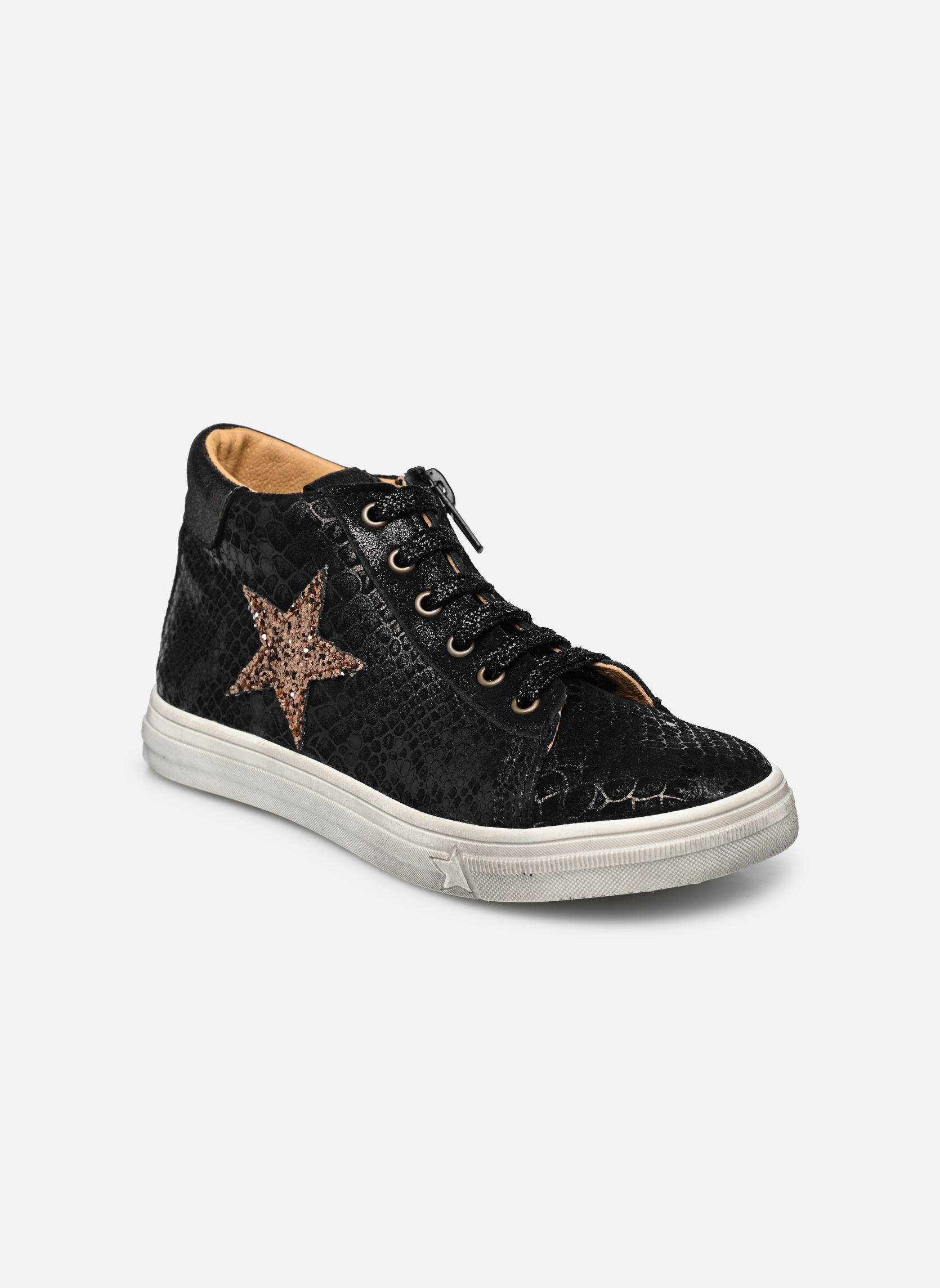 Knöchelhohe Sneaker Sardizip mädchen schwarz Bopy Knöchelhohe Sneaker Sardizip mädchen schwarz NOIR