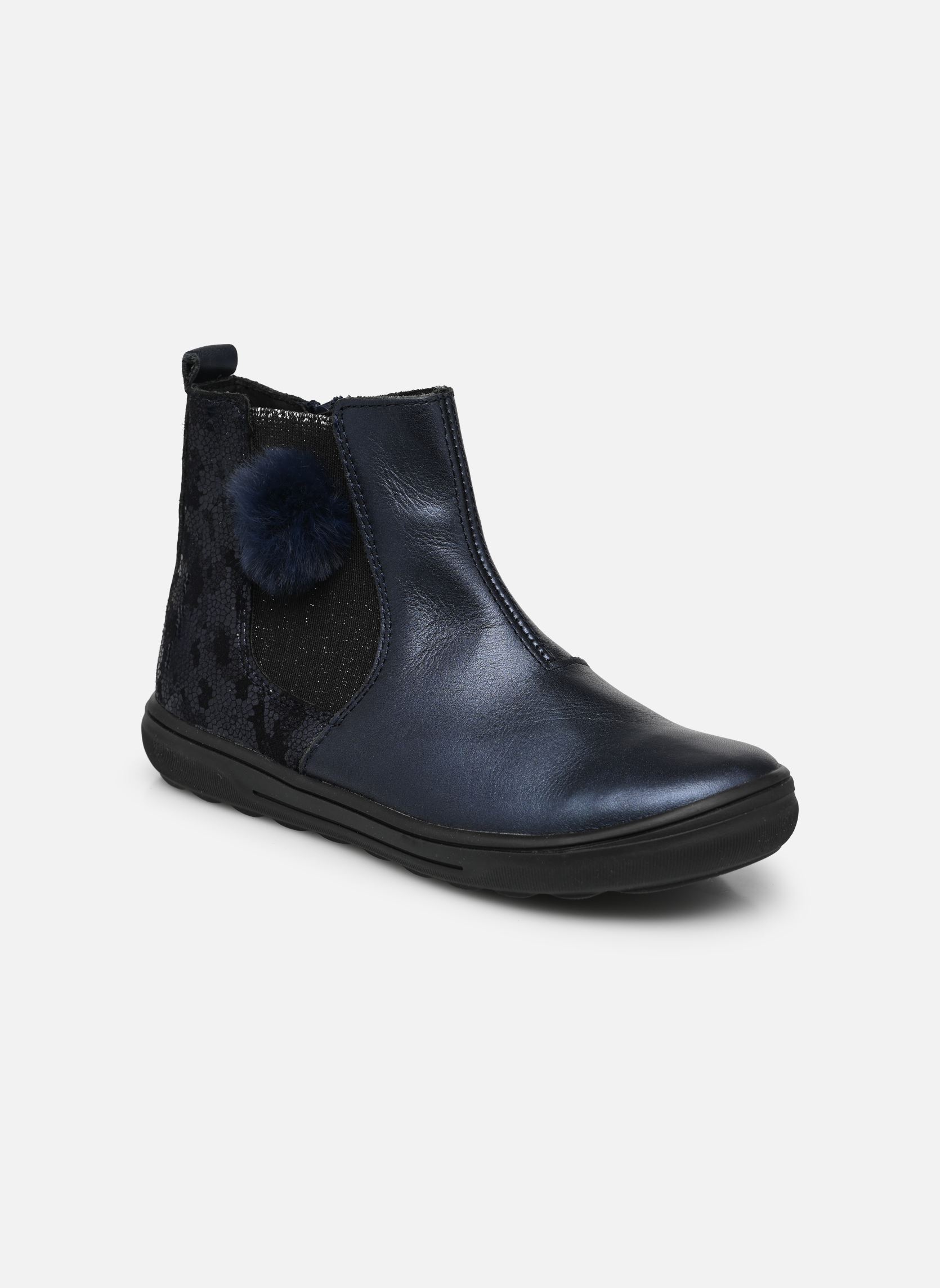 Bottines Sate bleu Bopy Bottines Sate bleu MARINE