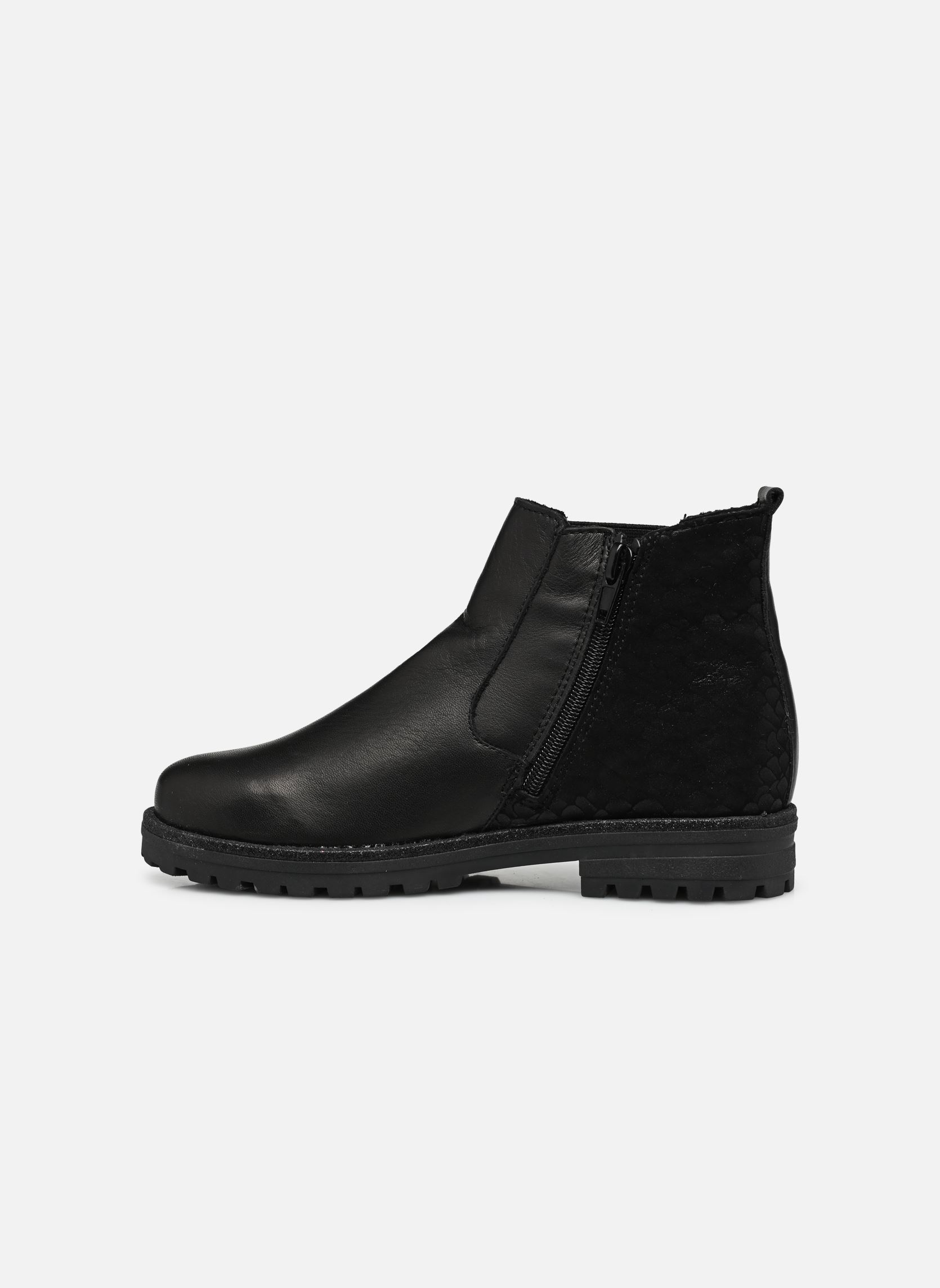 Enkellaarsjes Selise meisjes zwart Bopy Enkellaarsjes Selise meisjes zwart NOIR