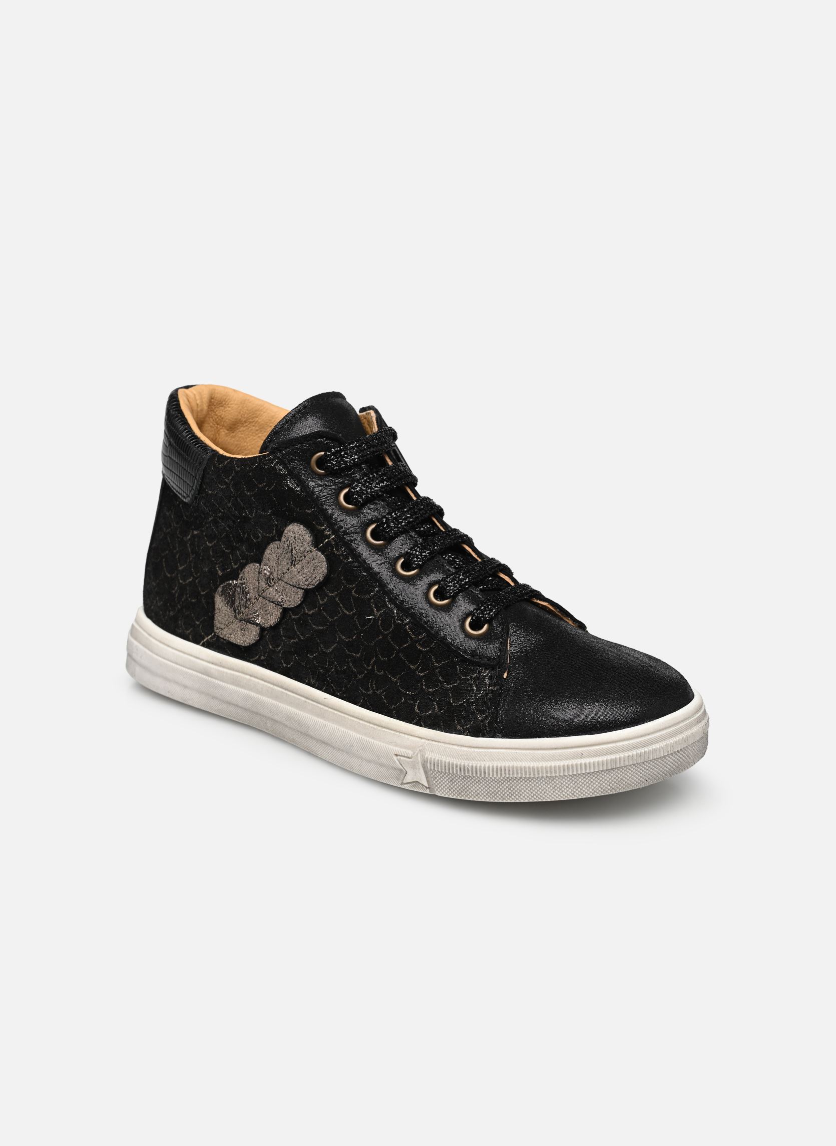 Hoge sneakers Sorana meisjes zwart Bopy Hoge sneakers Sorana meisjes zwart NOIR