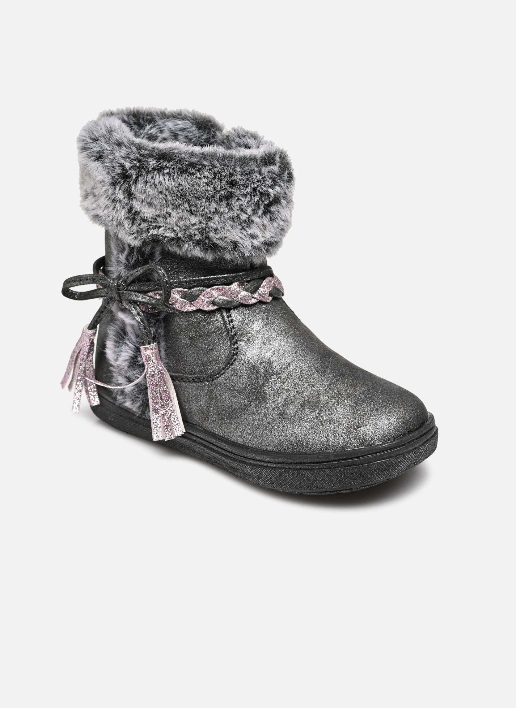 Bottines Ichante fille argent Bopy Bottines Ichante fille argent ARGENT