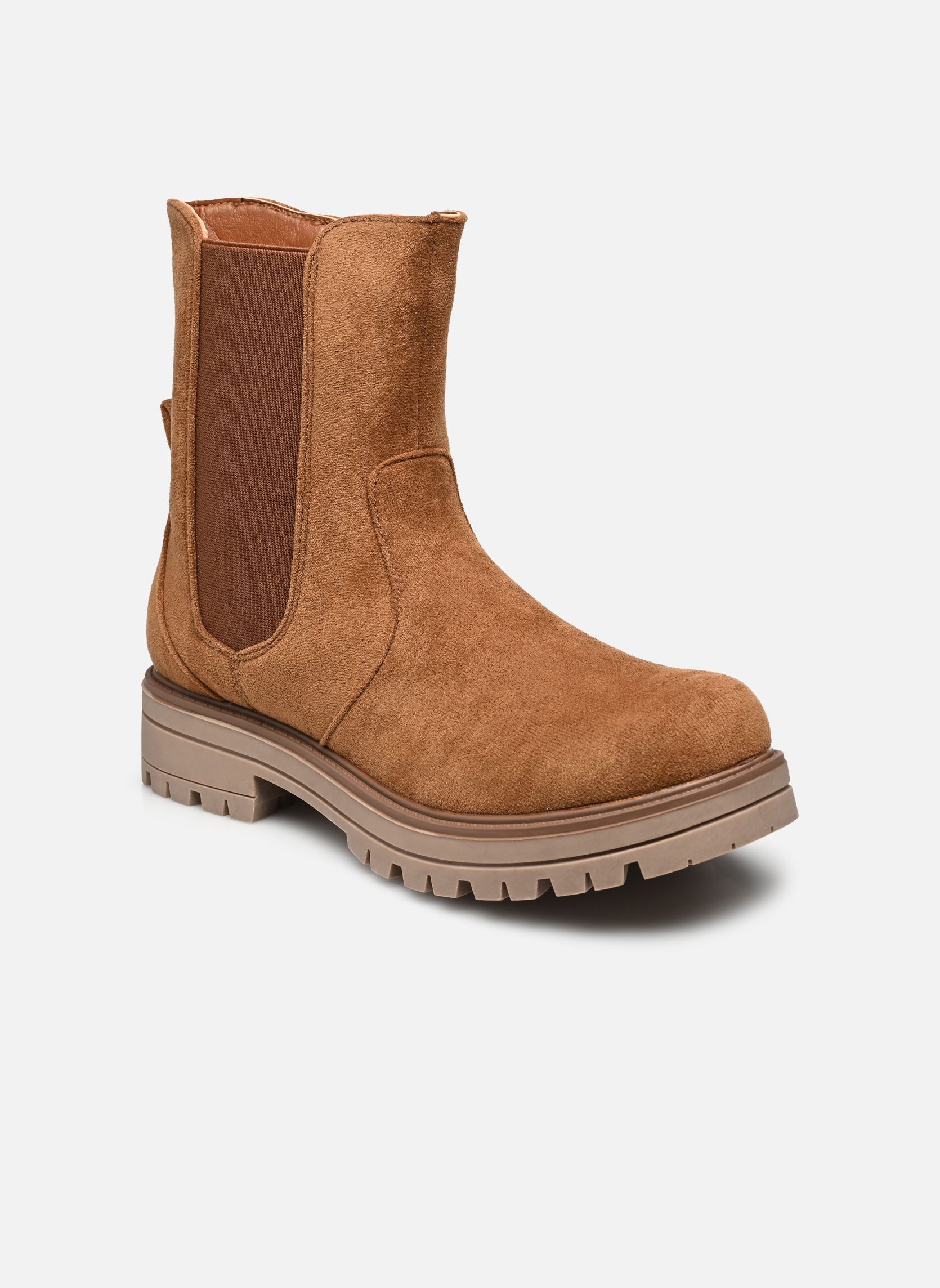 Bottes Indore fille marron Bopy Bottes Indore fille marron CARAMEL