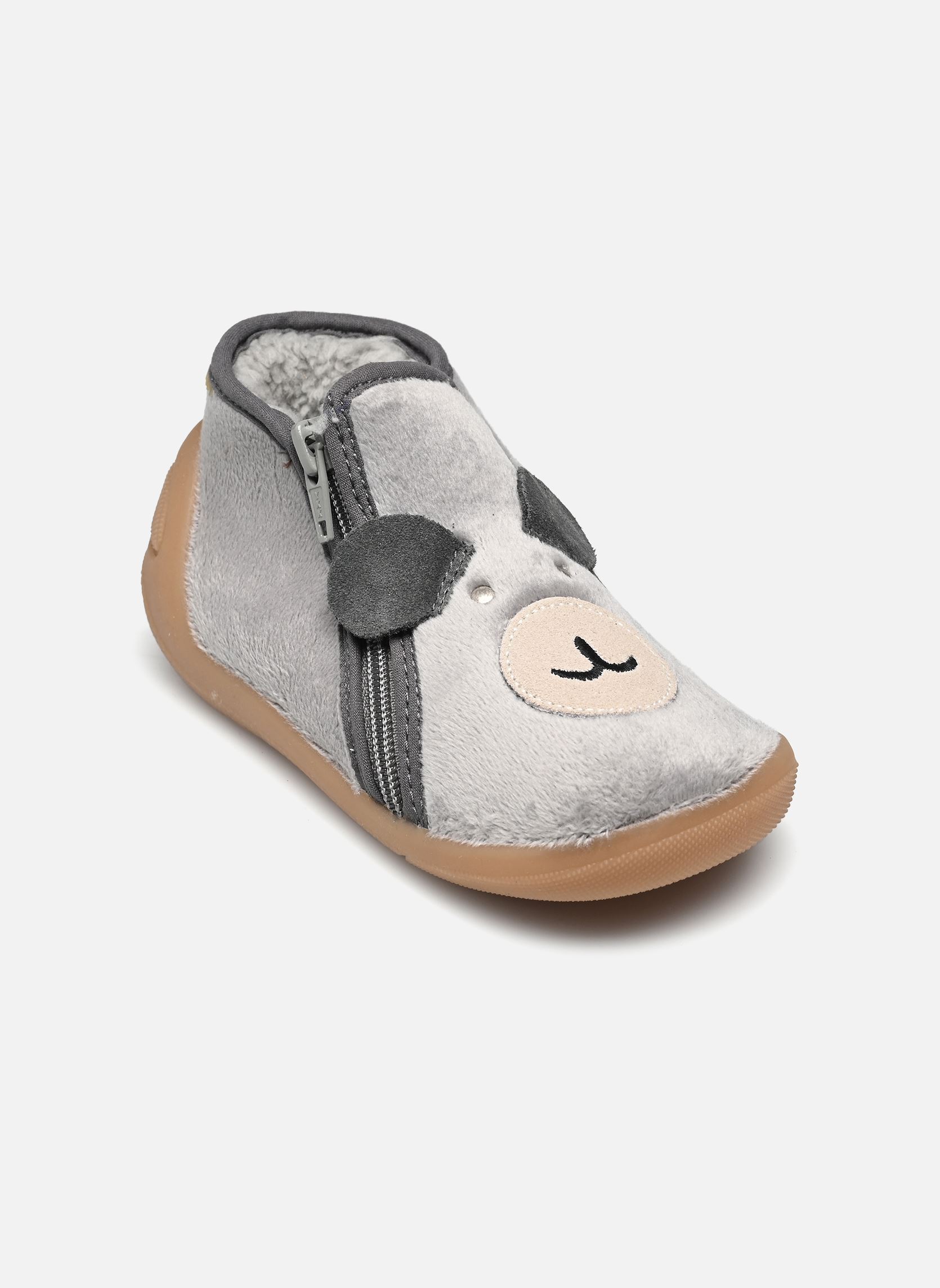 Chaussons Animo fille gris Bopy Chaussons Animo fille gris GRIS