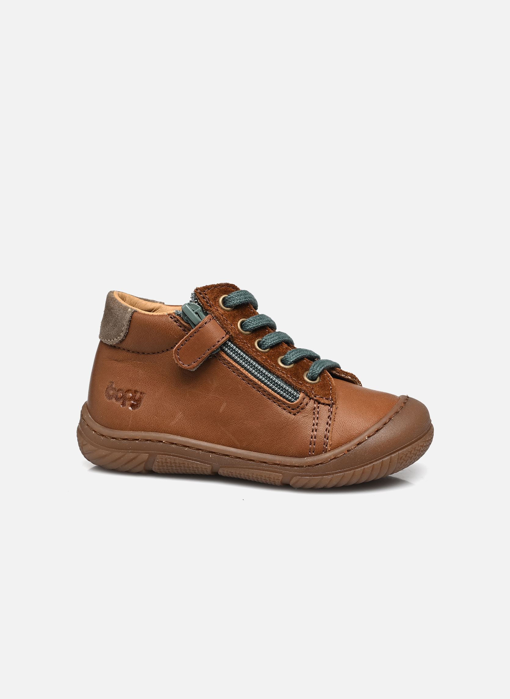 Chaussures premiers pas Jejoc garçon marron Bopy Chaussures premiers pas Jejoc garçon marron COGNAC LISSE