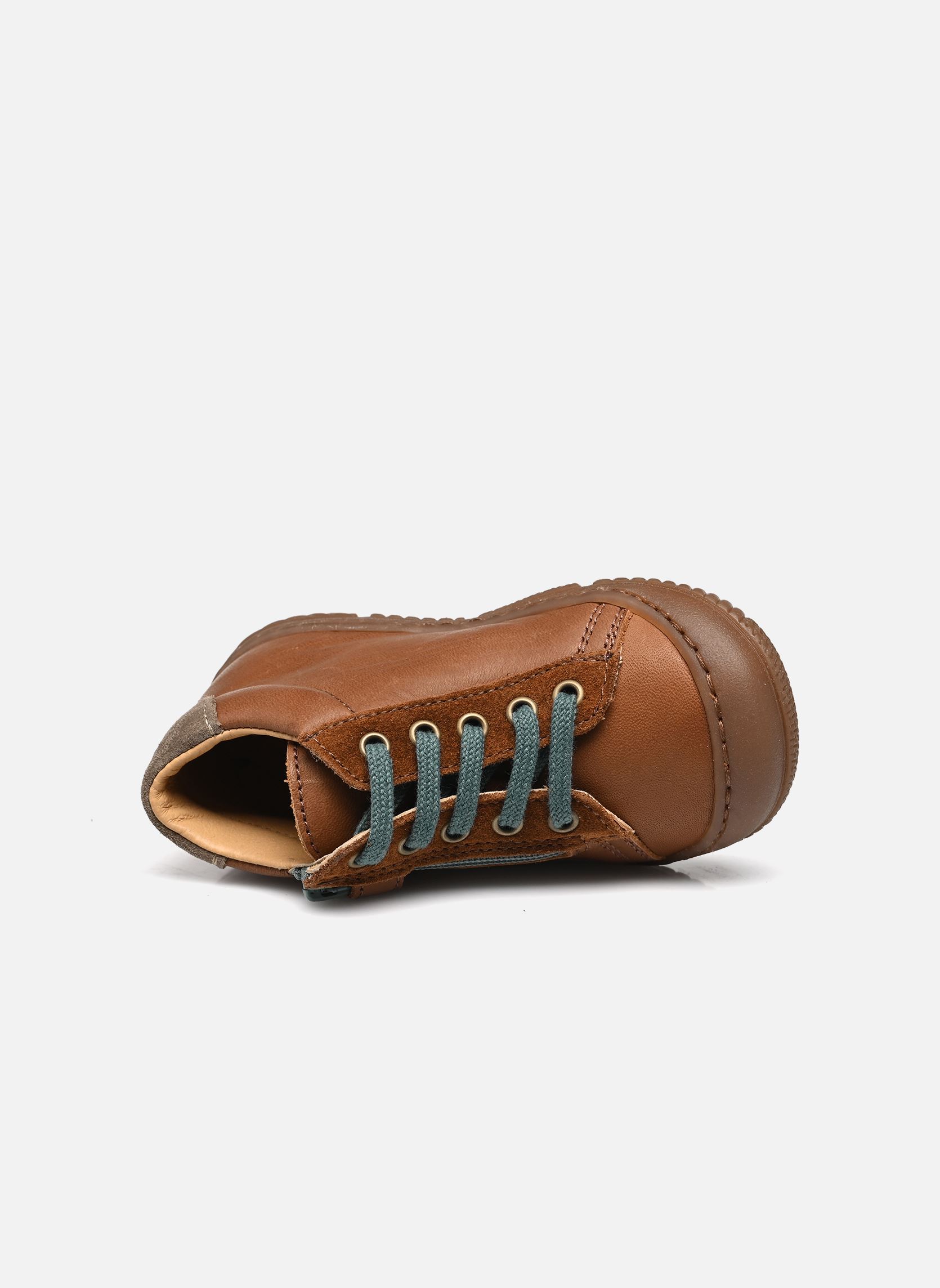 Chaussures premiers pas Jejoc garçon marron Bopy Chaussures premiers pas Jejoc garçon marron COGNAC LISSE