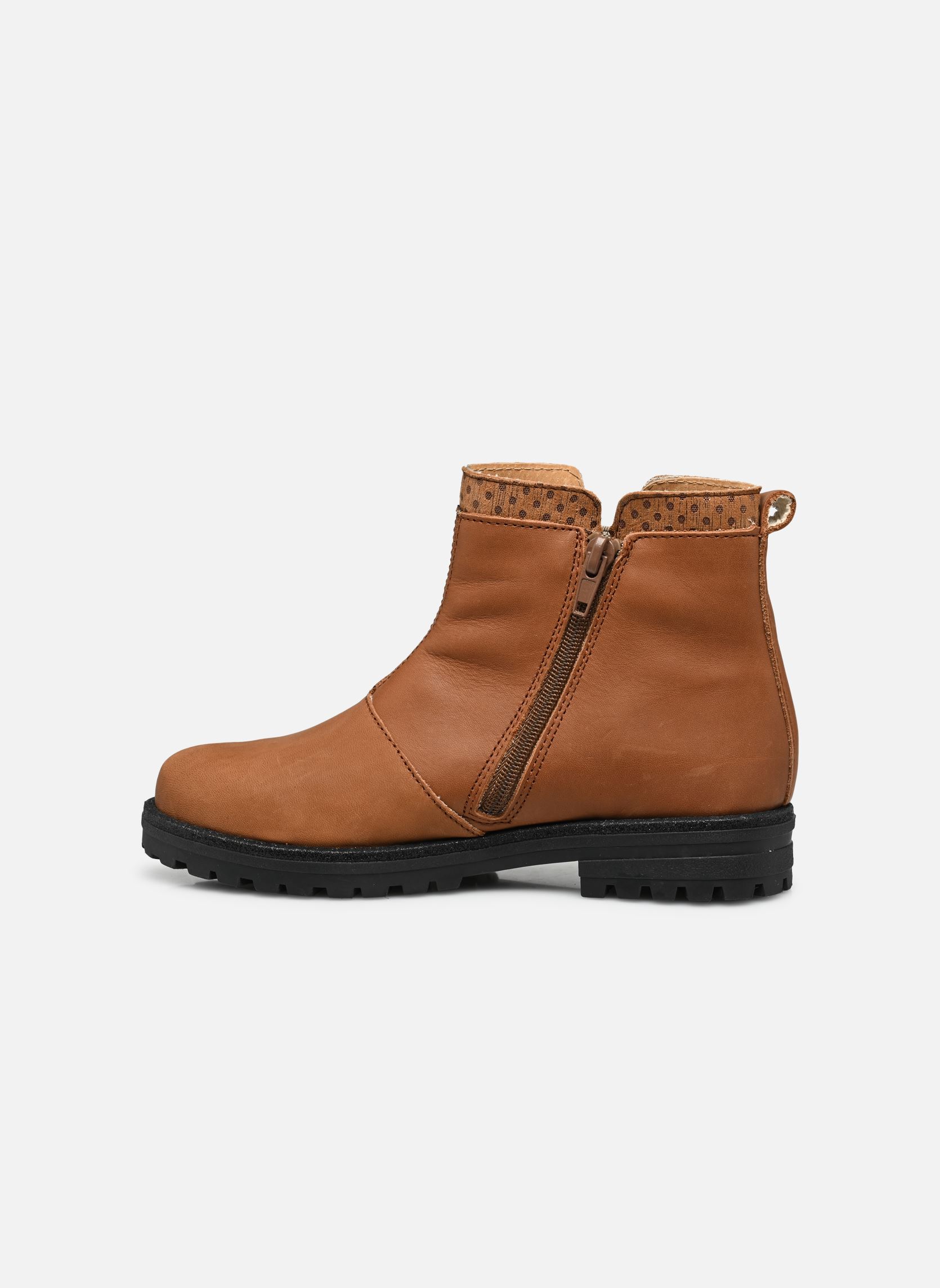 Bottines Sunaca fille marron Bopy Bottines Sunaca fille marron CARAMEL