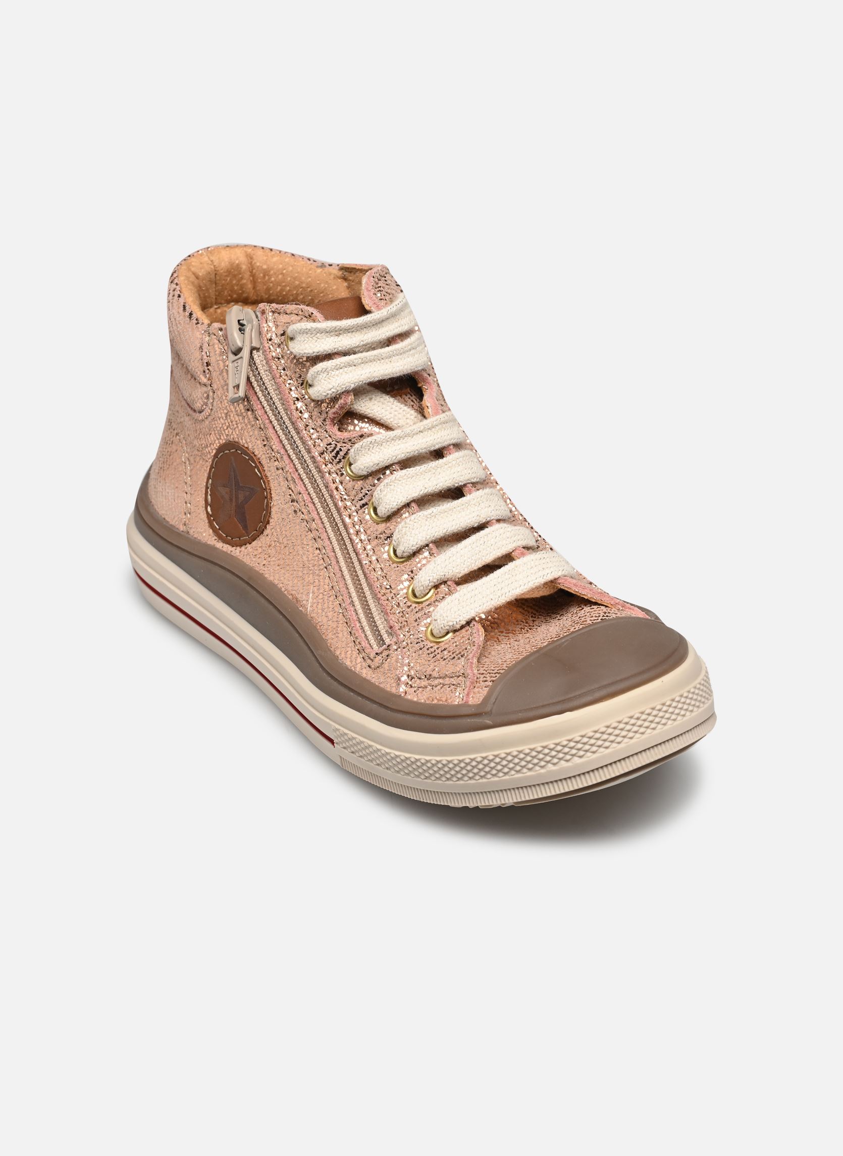 Knöchelhohe Sneaker Velvet mädchen rosa Bopy Knöchelhohe Sneaker Velvet mädchen rosa ROSE JEANS