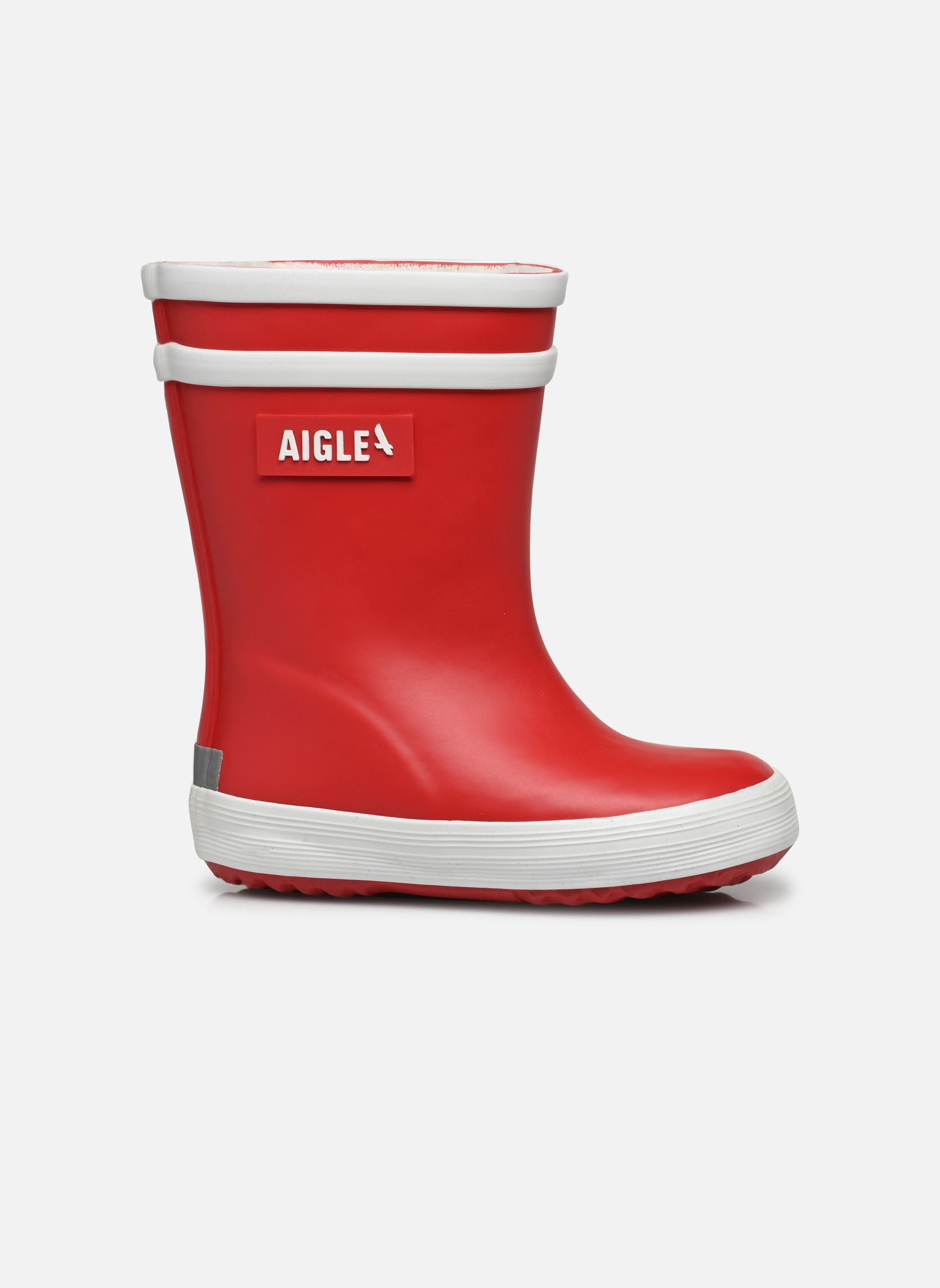 Regenlaarzen Baby Flac Fur 2 rood Aigle Regenlaarzen Baby Flac Fur 2 rood Rouge
