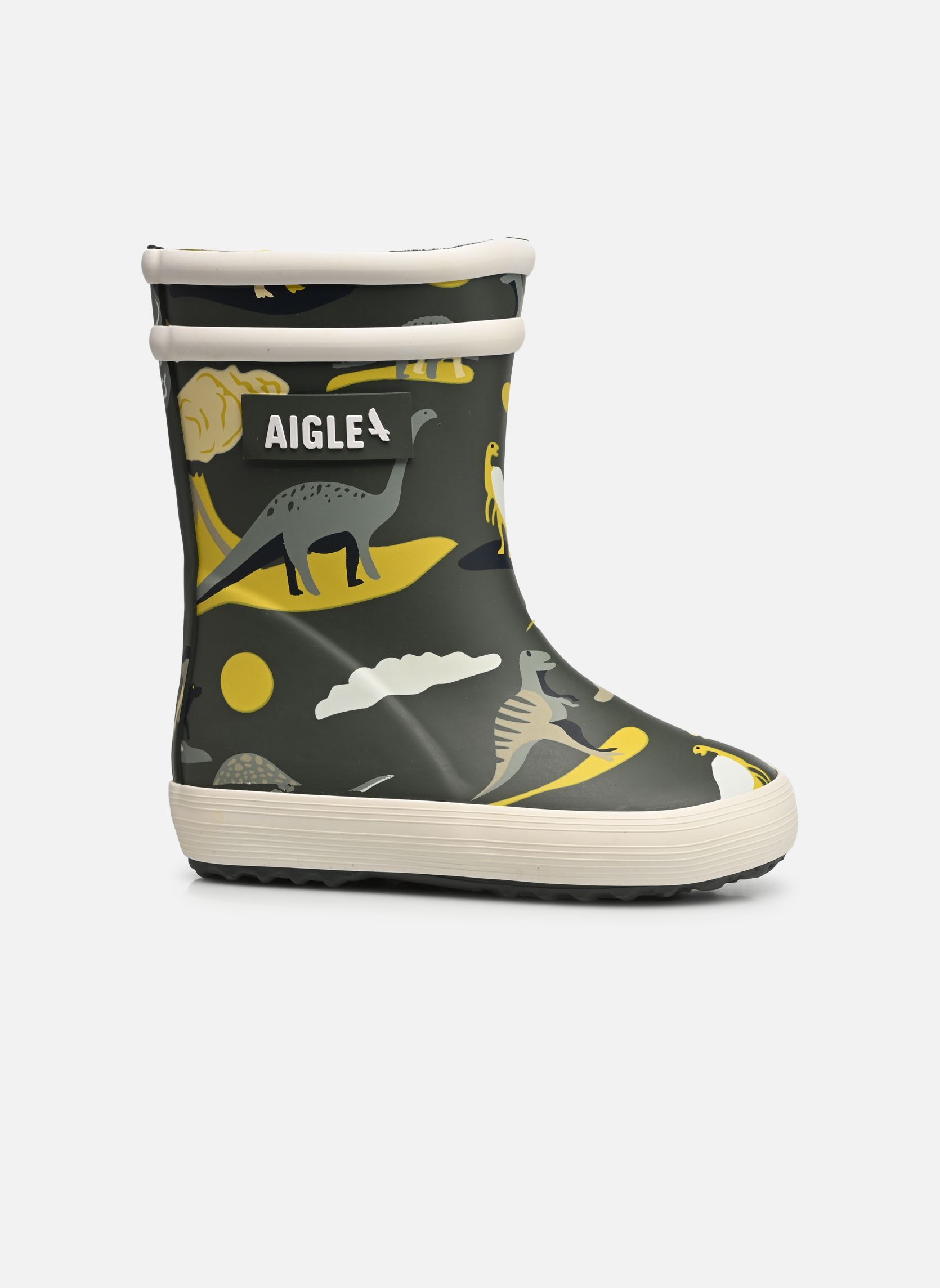 Gummistiefel Baby Flac Play2 jungen mehrfarbig Aigle Gummistiefel Baby Flac Play2 jungen mehrfarbig Dino