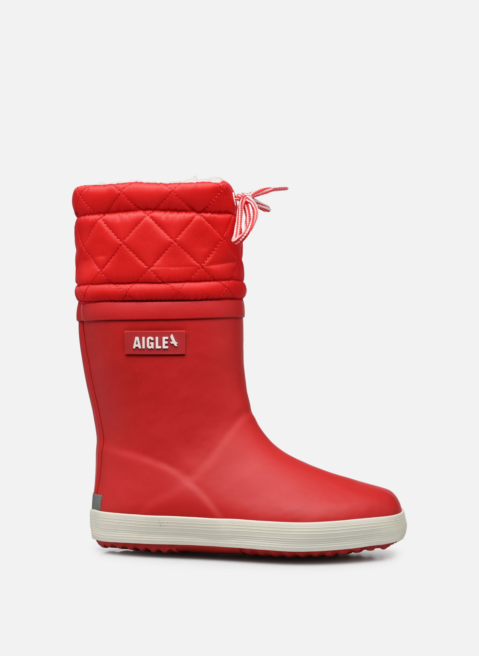 Stivali da pioggia Giboulee 2 rosso Aigle Stivali da pioggia Giboulee 2 rosso ROUGE/BLANC
