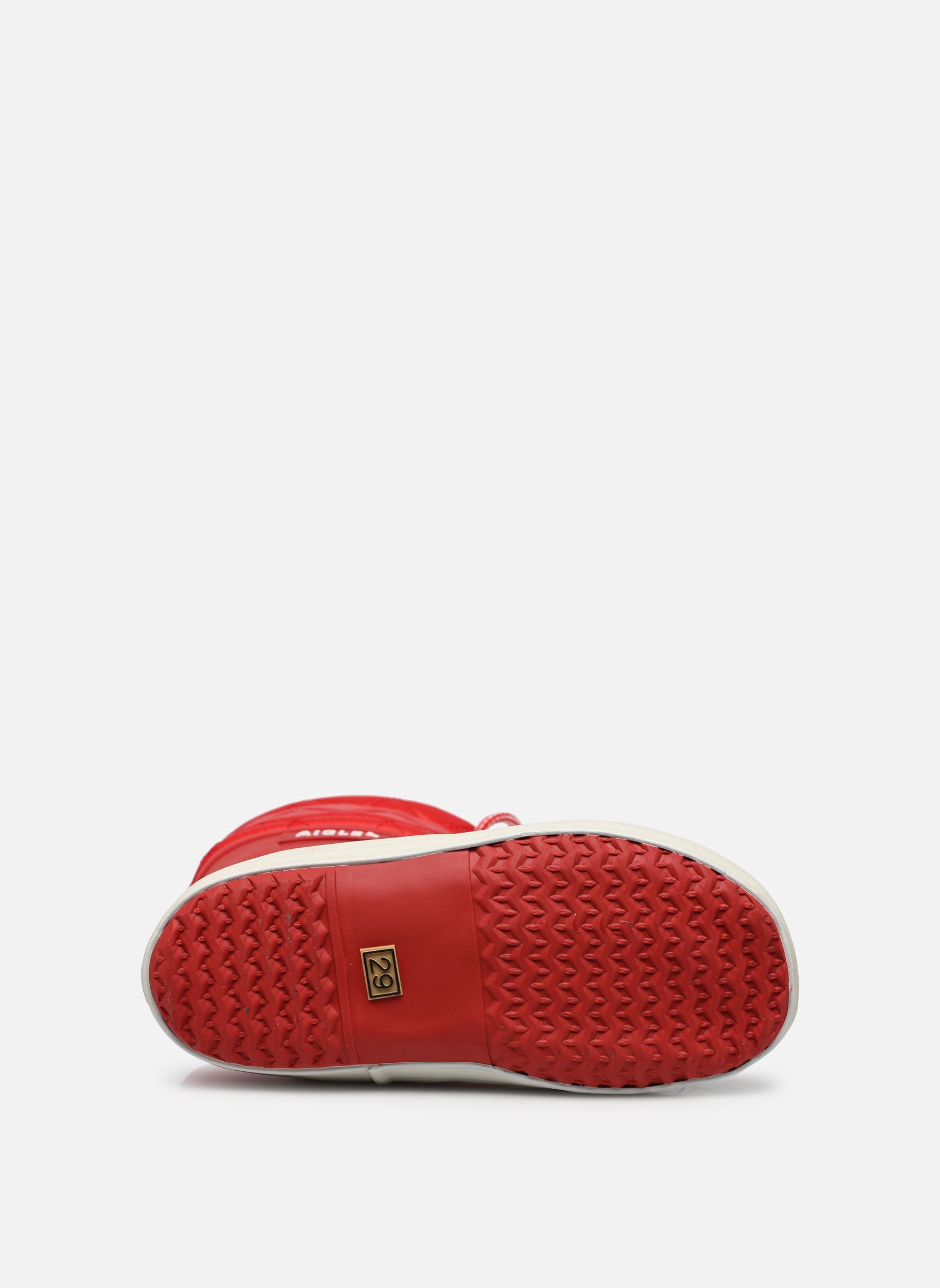 Stivali da pioggia Giboulee 2 rosso Aigle Stivali da pioggia Giboulee 2 rosso ROUGE/BLANC