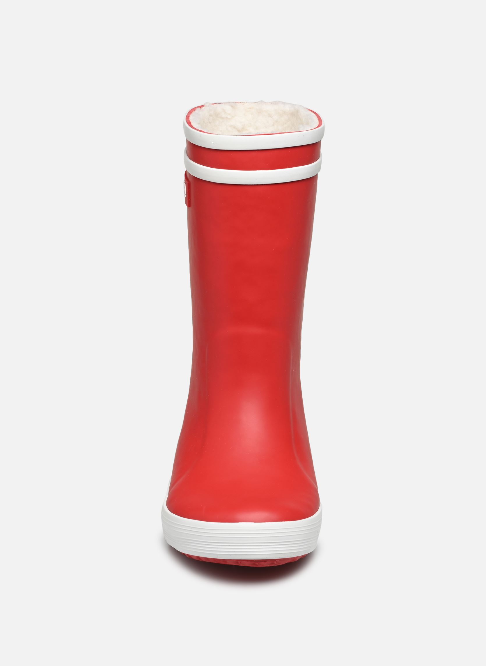 Bottes de pluie Lolly Pop Fur 2 rouge Aigle Bottes de pluie Lolly Pop Fur 2 rouge Rouge 2