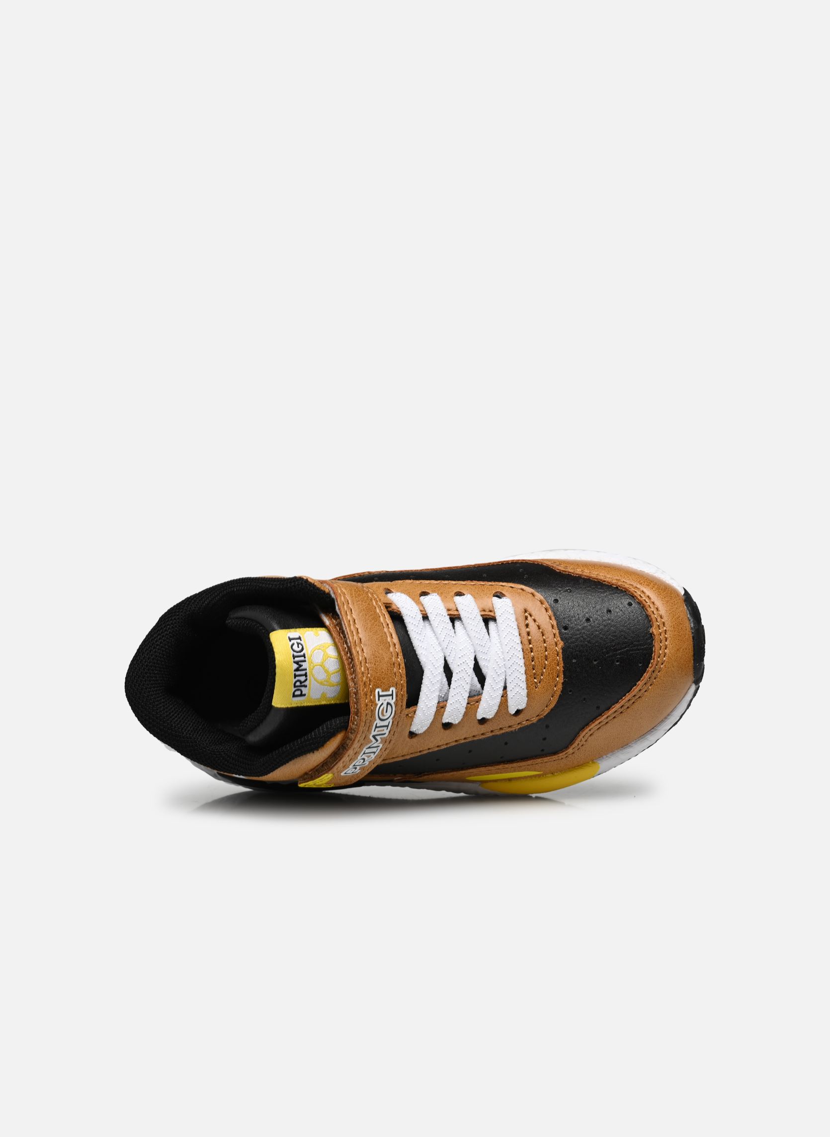 Hoge sneakers PBM 29466 jongens zwart Primigi Hoge sneakers PBM 29466 jongens zwart NERO-SENAPE