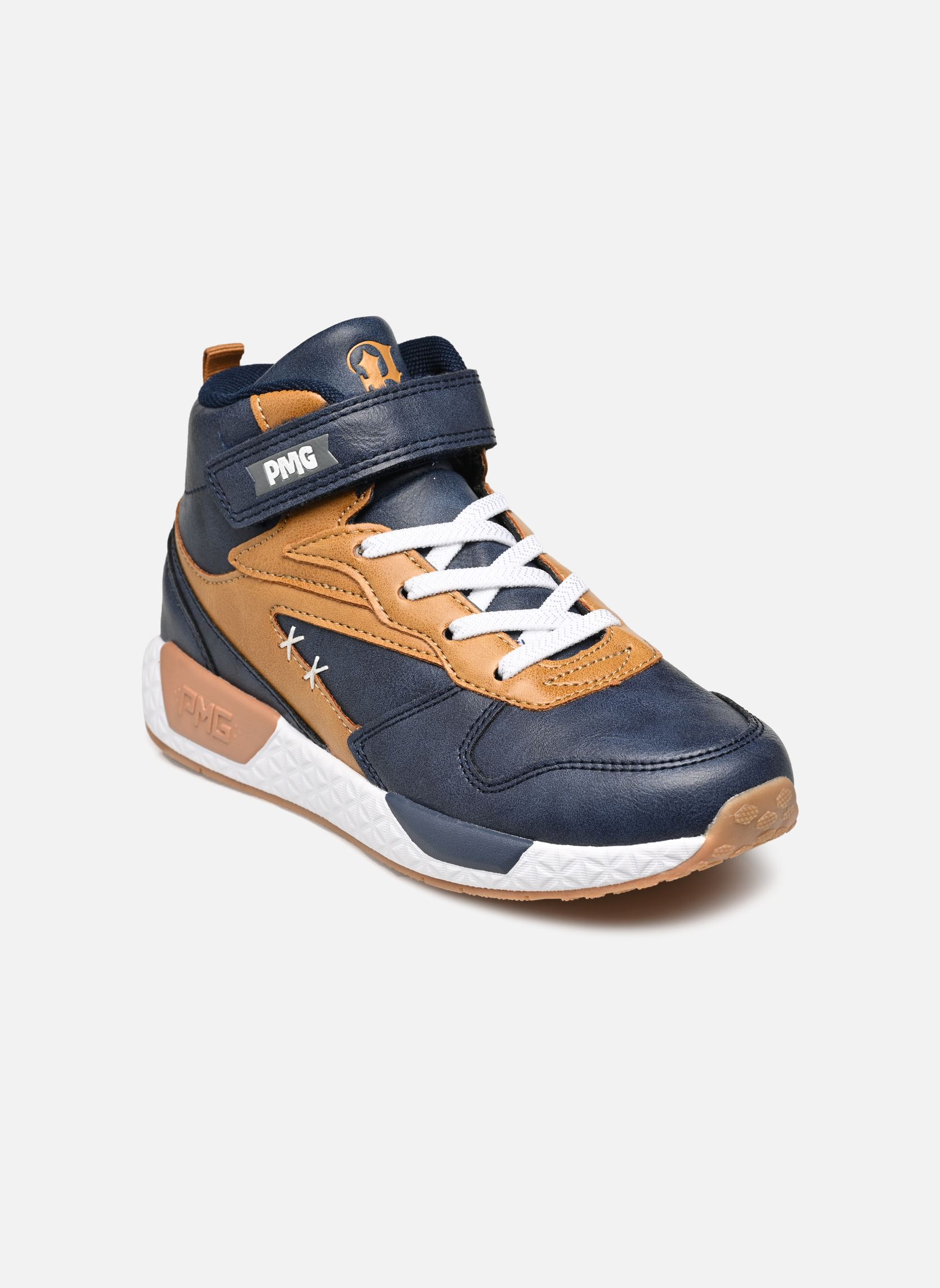 Hoge sneakers PME 29574 jongens blauw Primigi Hoge sneakers PME 29574 jongens blauw NAVY-COGNAC