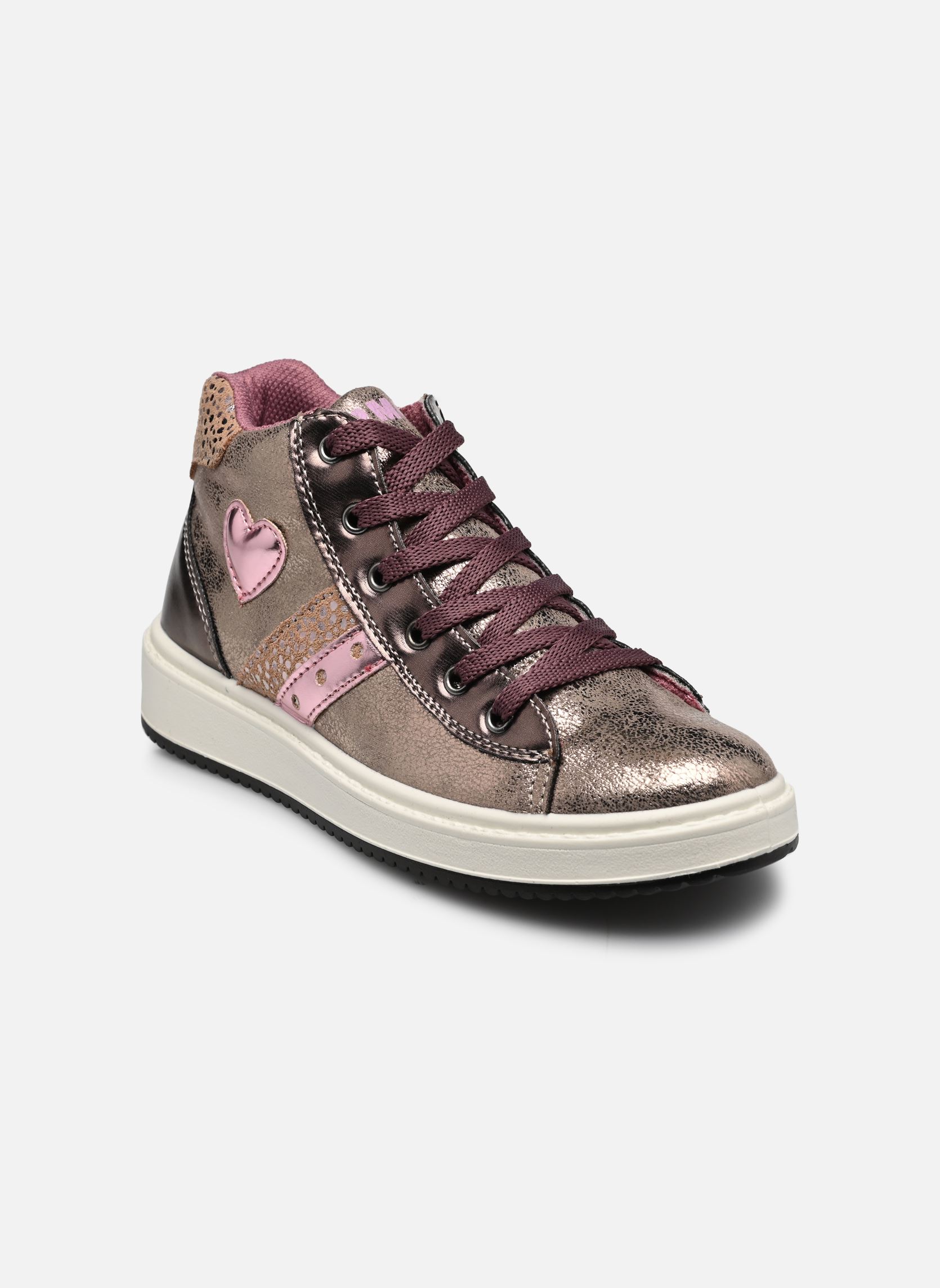 Hoge sneakers PCC 28709 meisjes zilver Primigi Hoge sneakers PCC 28709 meisjes zilver TAUPE