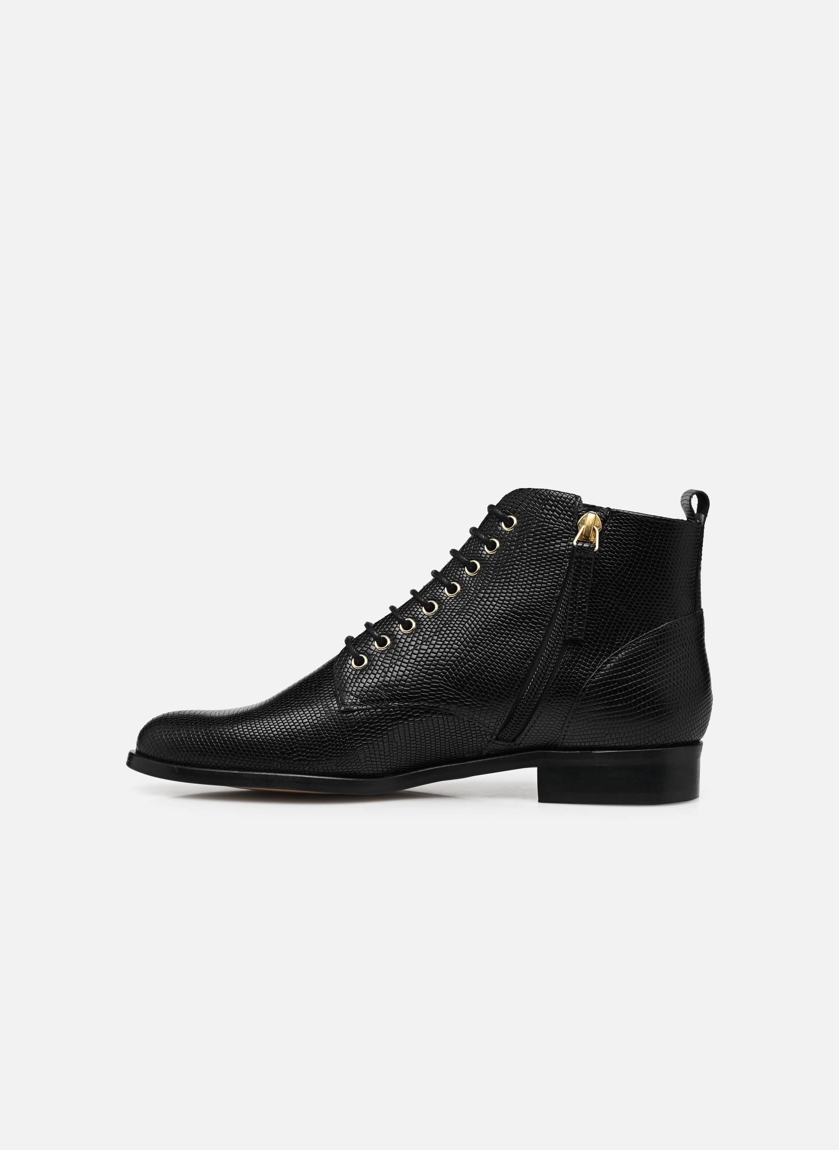 Stivaletti con lacci KAMINARA donna nero Bocage Stivaletti con lacci KAMINARA donna nero Noir