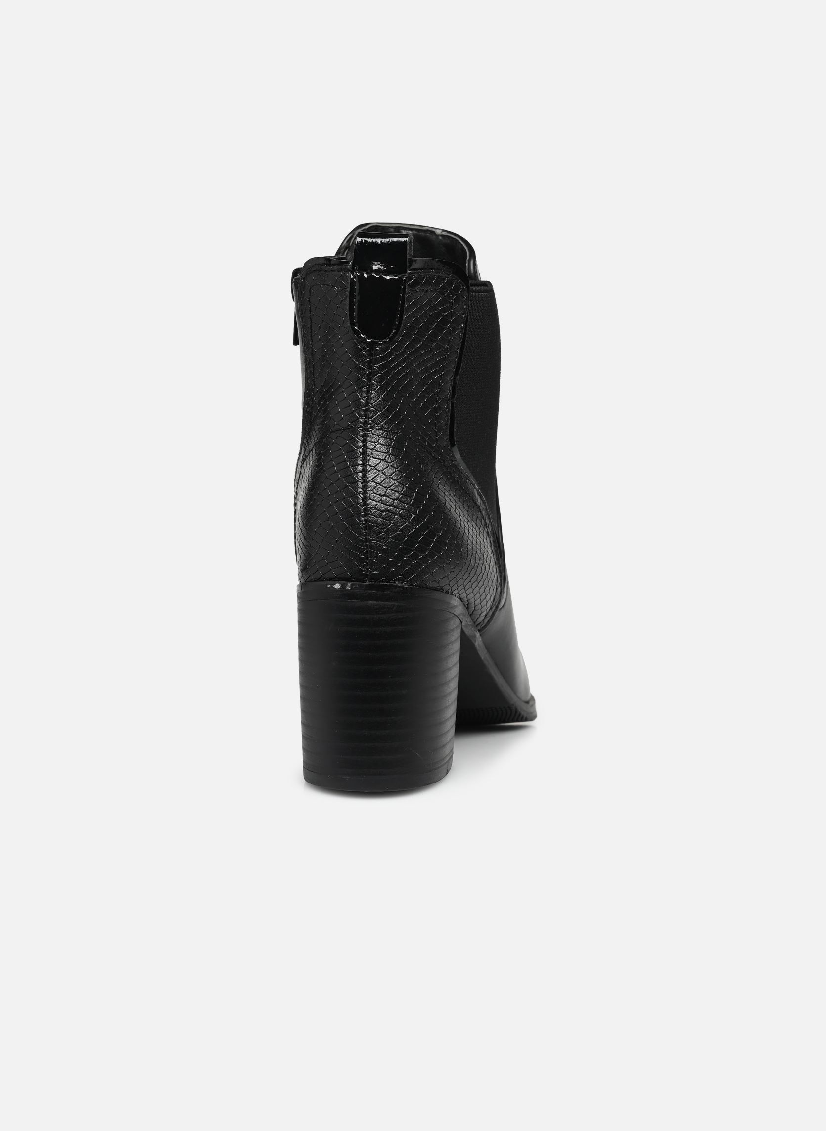 Niedrige Ankle Boots QL4723_NOIR damen schwarz Divine Factory Niedrige Ankle Boots QL4723_NOIR damen schwarz Noir2