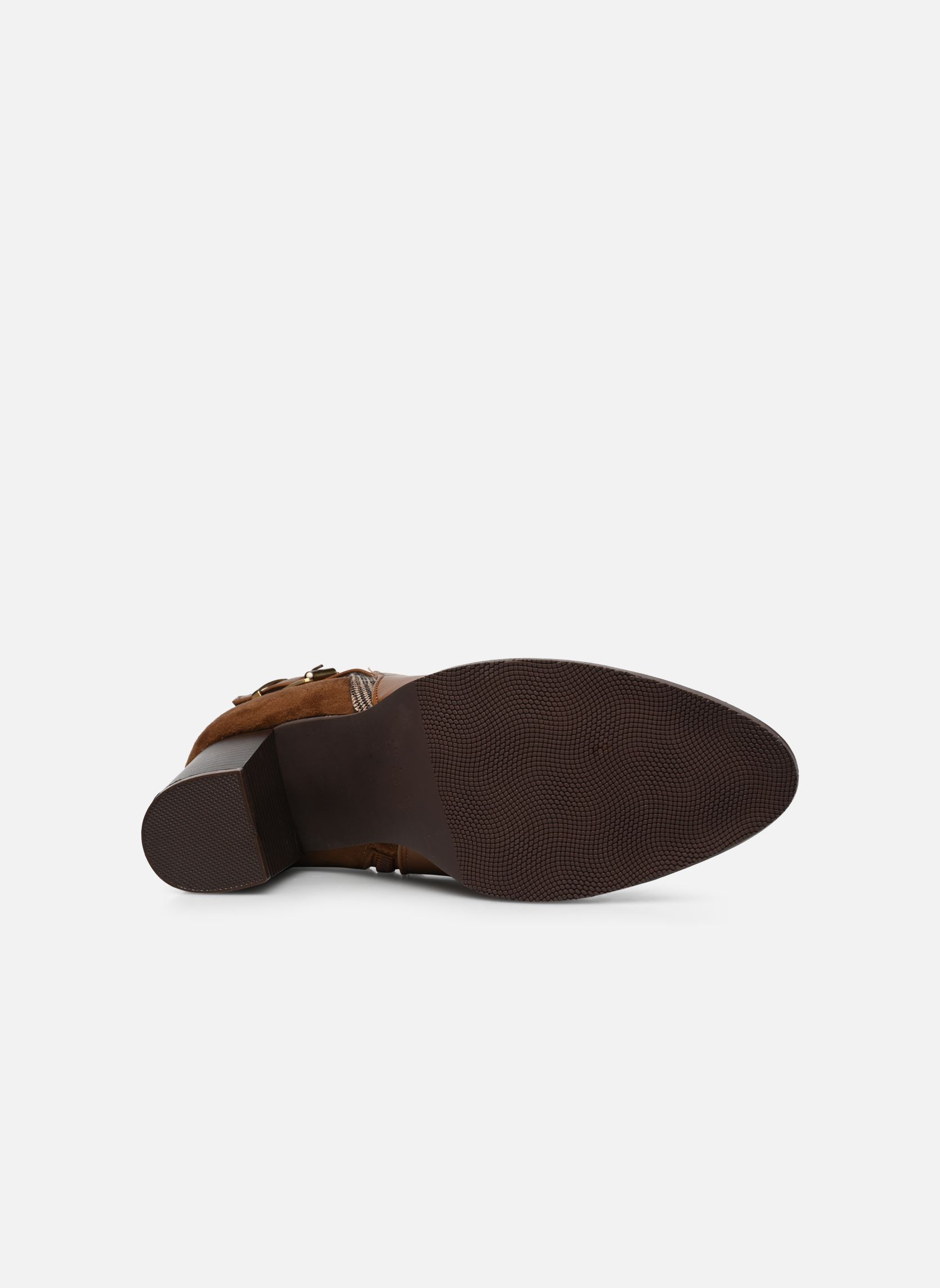 Geschnürte Stiefeletten QL4728_CAMEL damen braun Divine Factory Geschnürte Stiefeletten QL4728_CAMEL damen braun Camel