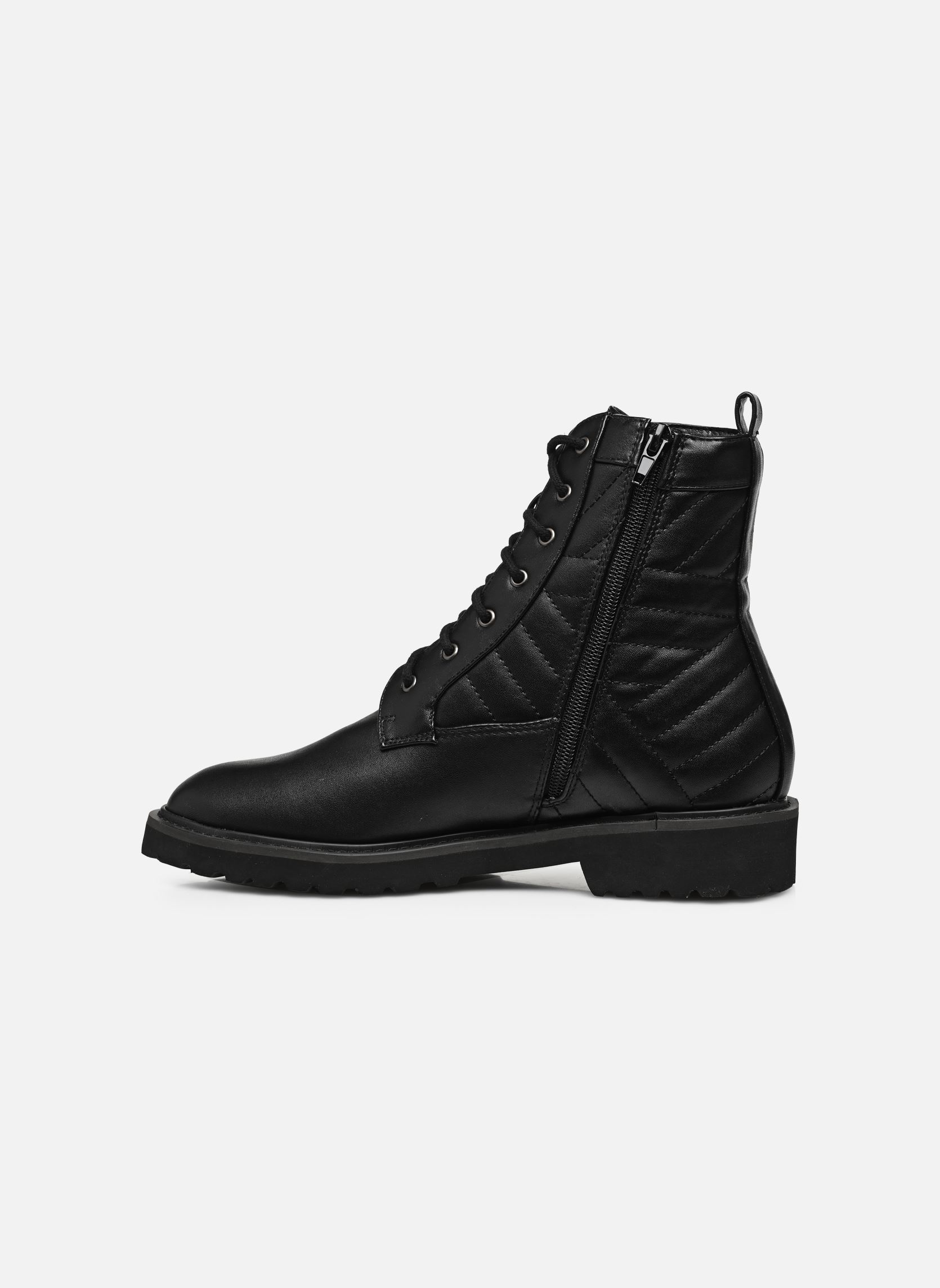 Bottines à lacets QL4739_NOIR femme noir Divine Factory Bottines à lacets QL4739_NOIR femme noir Noir