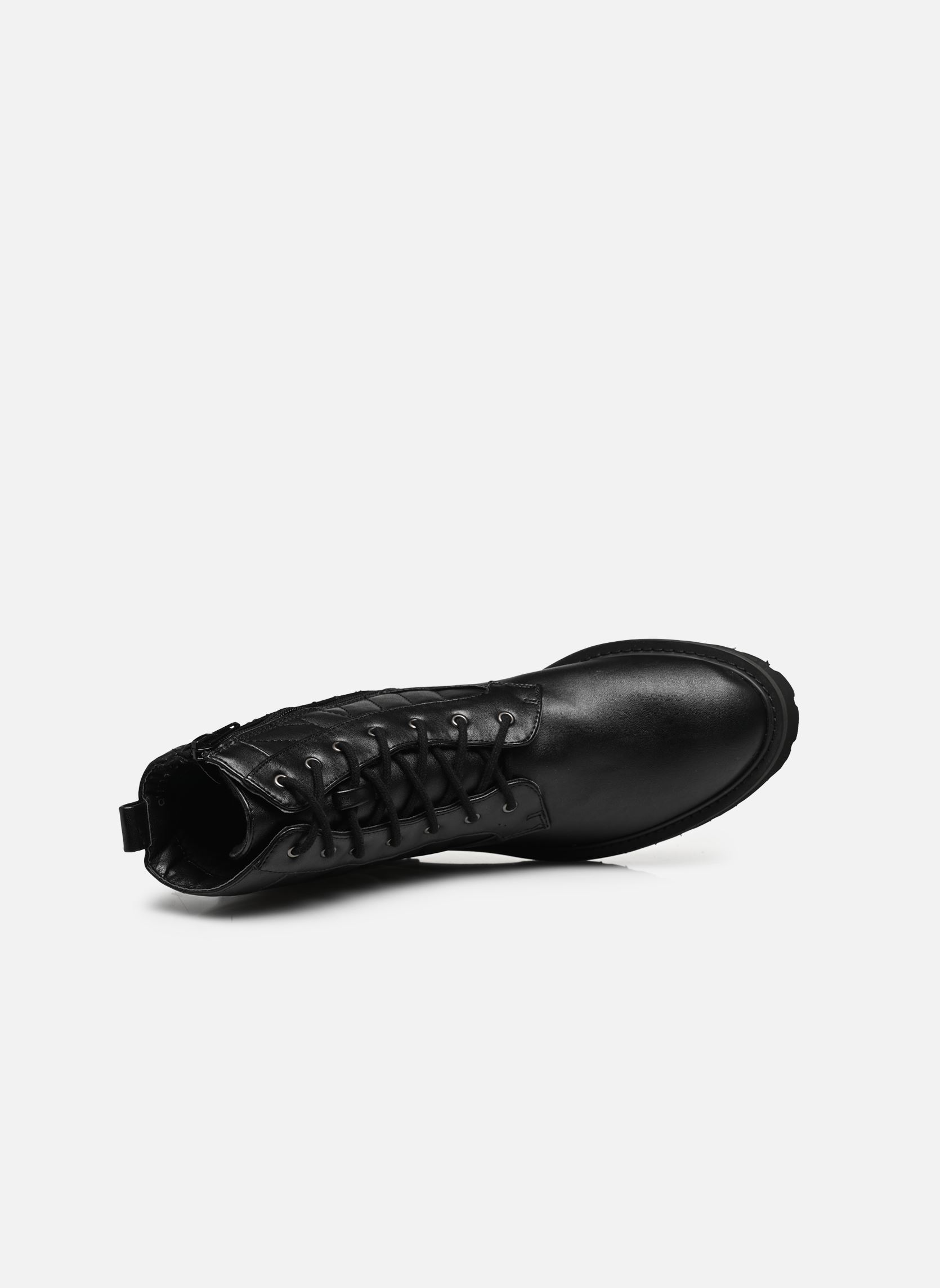 Bottines à lacets QL4739_NOIR femme noir Divine Factory Bottines à lacets QL4739_NOIR femme noir Noir