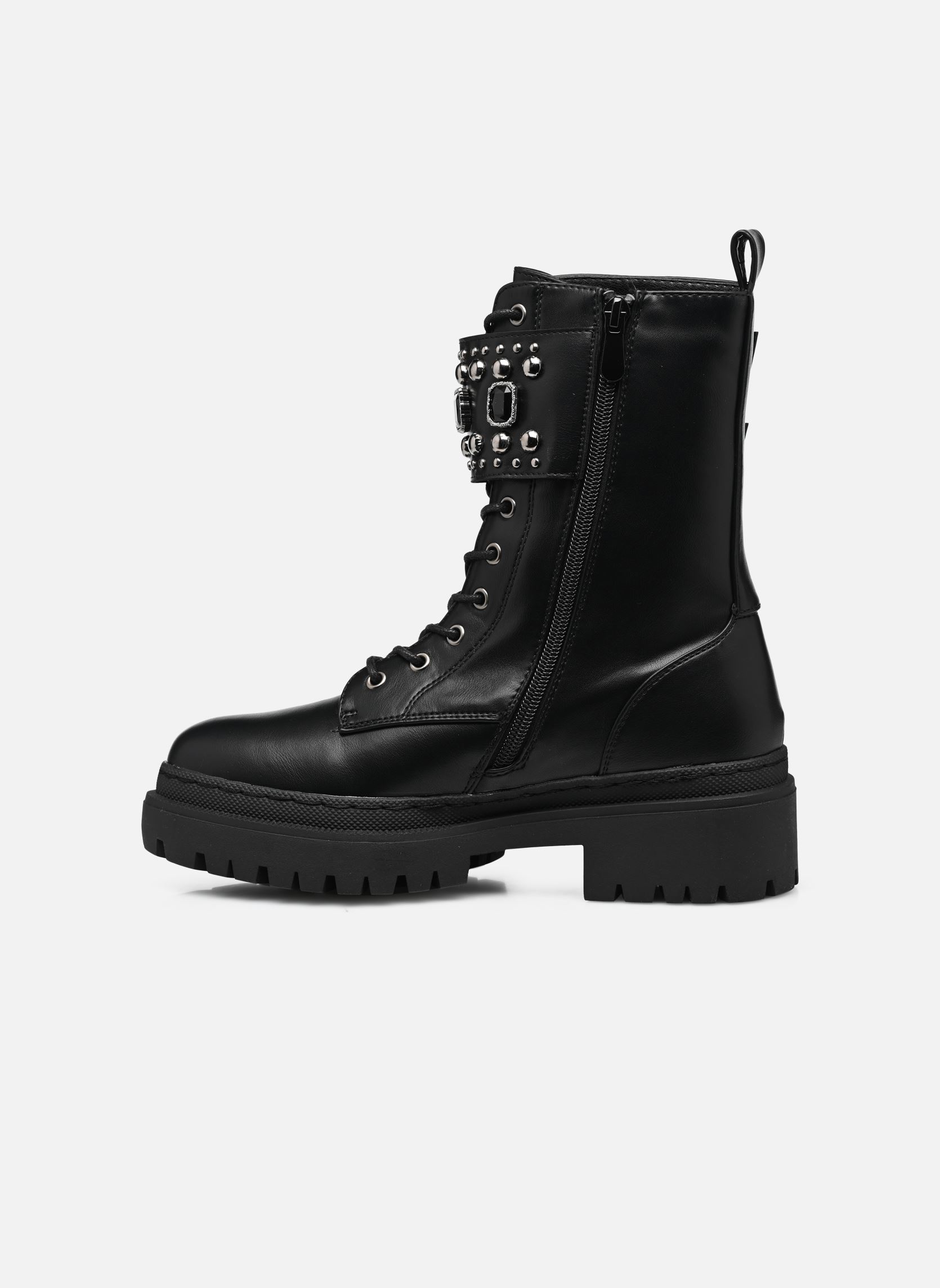 Bottines basses HX4703_NOIR femme noir Divine Factory Bottines basses HX4703_NOIR femme noir Noir