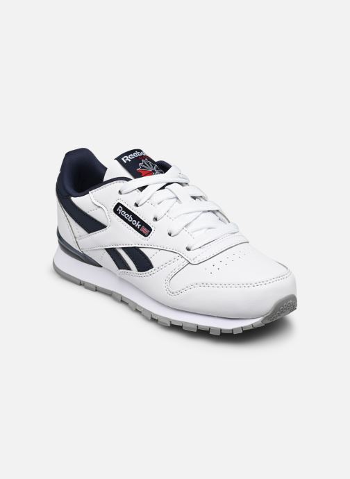 Reebok classic leather blanche et noir Clearance