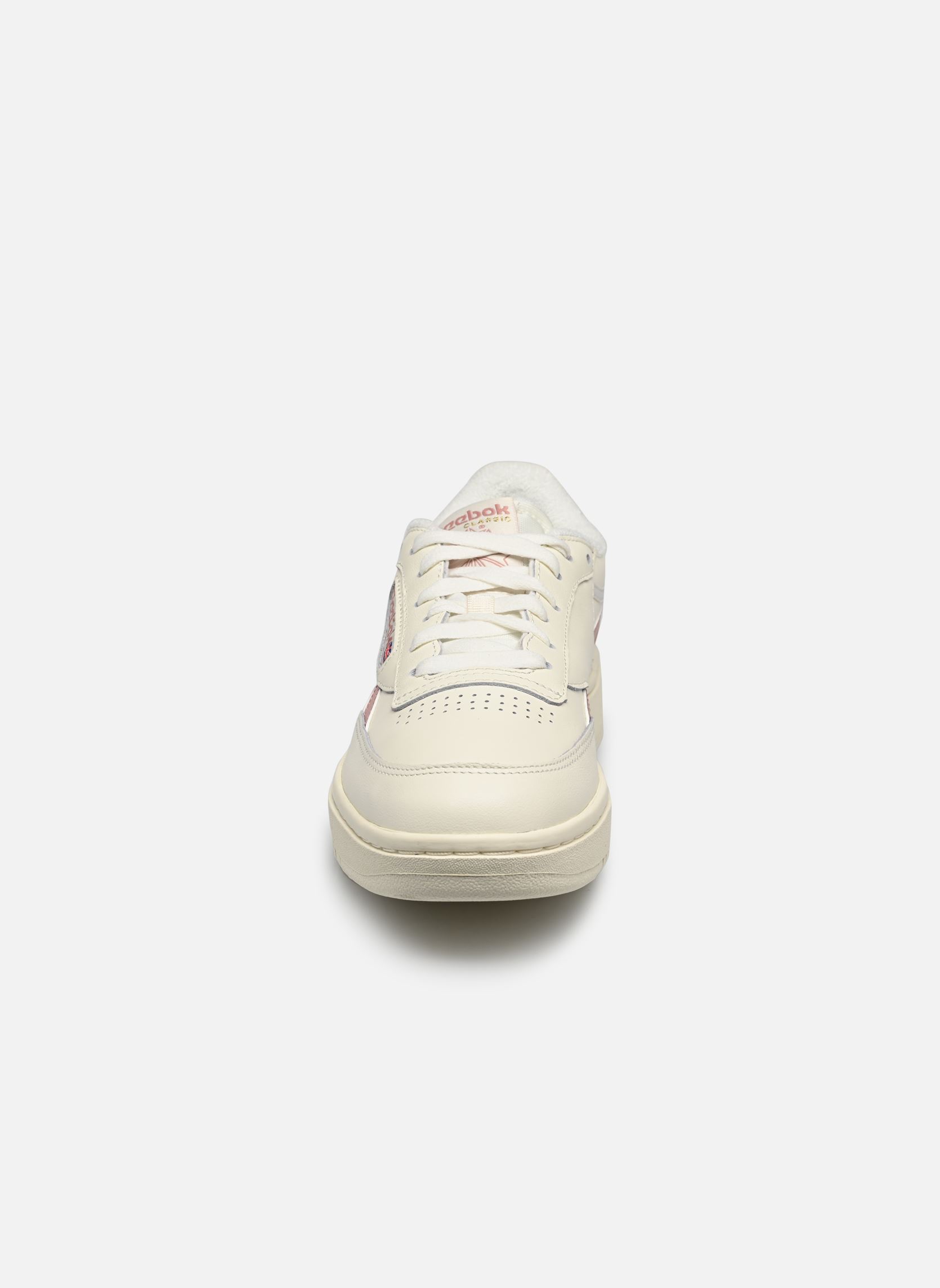 Niedrige Sneaker Club C Double Revenge W damen beige Reebok Niedrige Sneaker Club C Double Revenge W damen beige ChalkSmokey RoseChalk