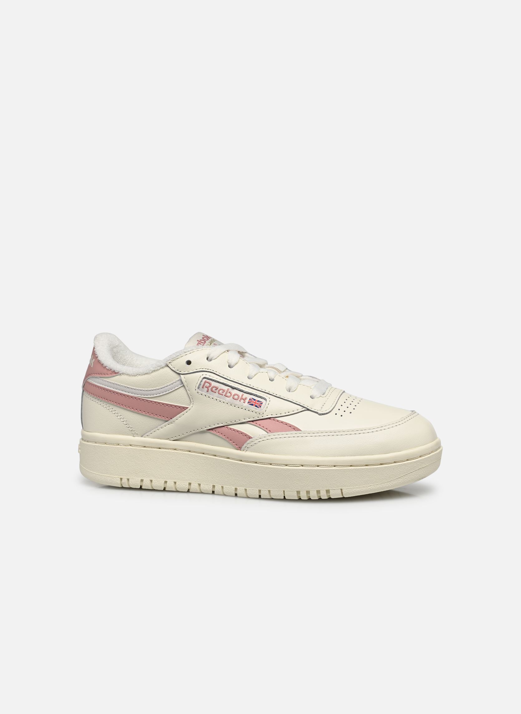 Niedrige Sneaker Club C Double Revenge W damen beige Reebok Niedrige Sneaker Club C Double Revenge W damen beige ChalkSmokey RoseChalk