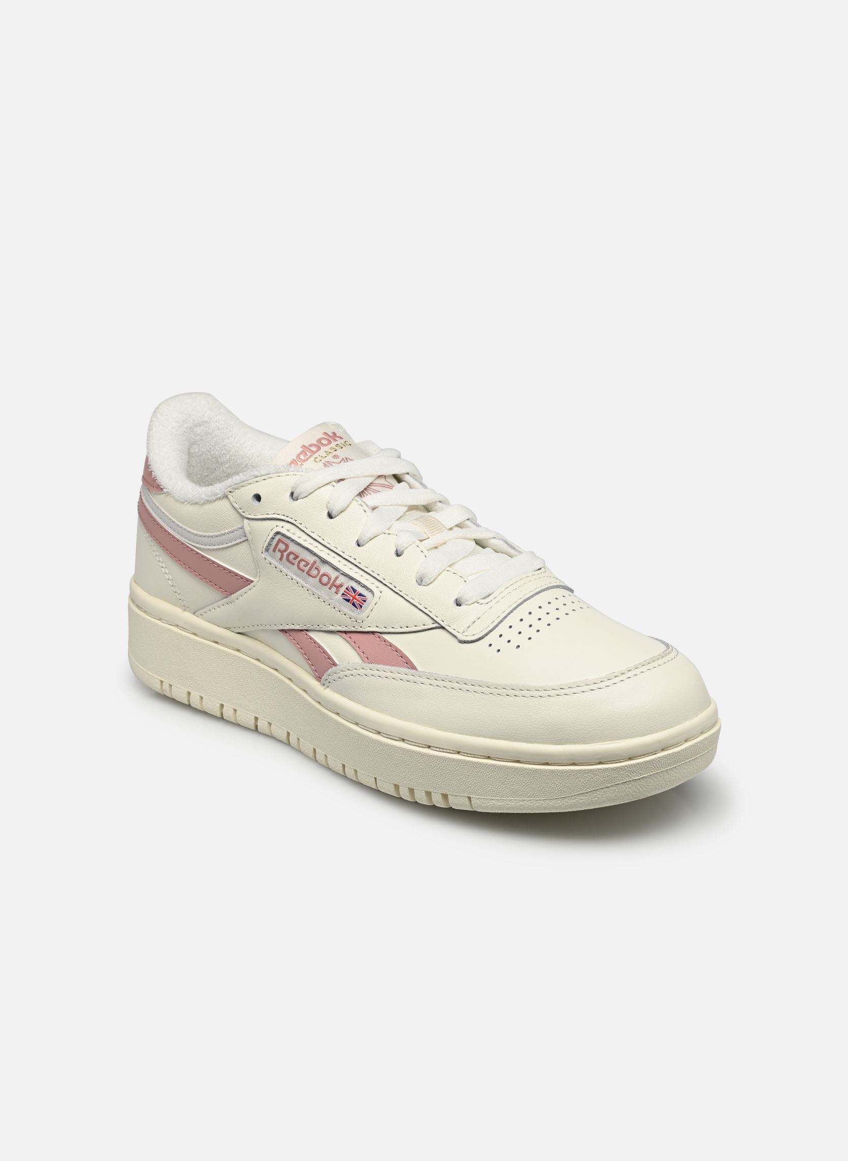 Niedrige Sneaker Club C Double Revenge W damen beige Reebok Niedrige Sneaker Club C Double Revenge W damen beige ChalkSmokey RoseChalk