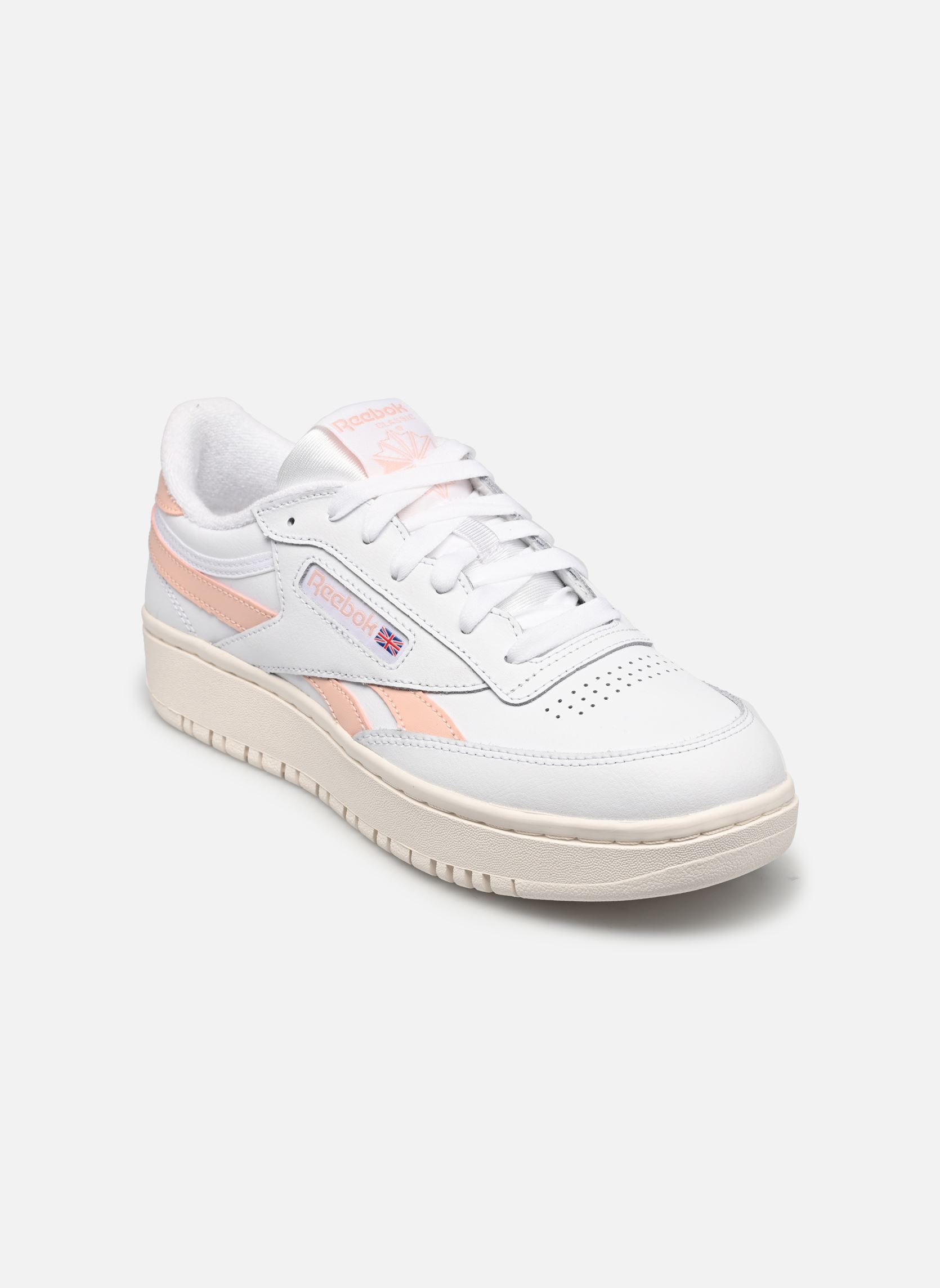 Baskets basses Club C Double Revenge W femme noir Reebok Baskets basses Club C Double Revenge W femme noir Chalk/Pospin/Ftwwht