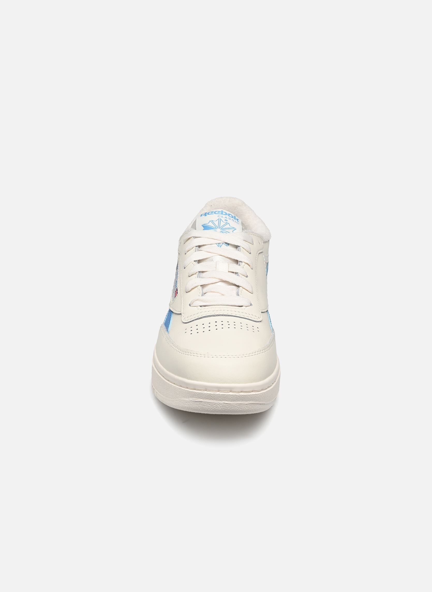 Niedrige Sneaker Club C Double Revenge W damen weiß Reebok Niedrige Sneaker Club C Double Revenge W damen weiß CHALK/CHALK/ESSENTIAL BLUE