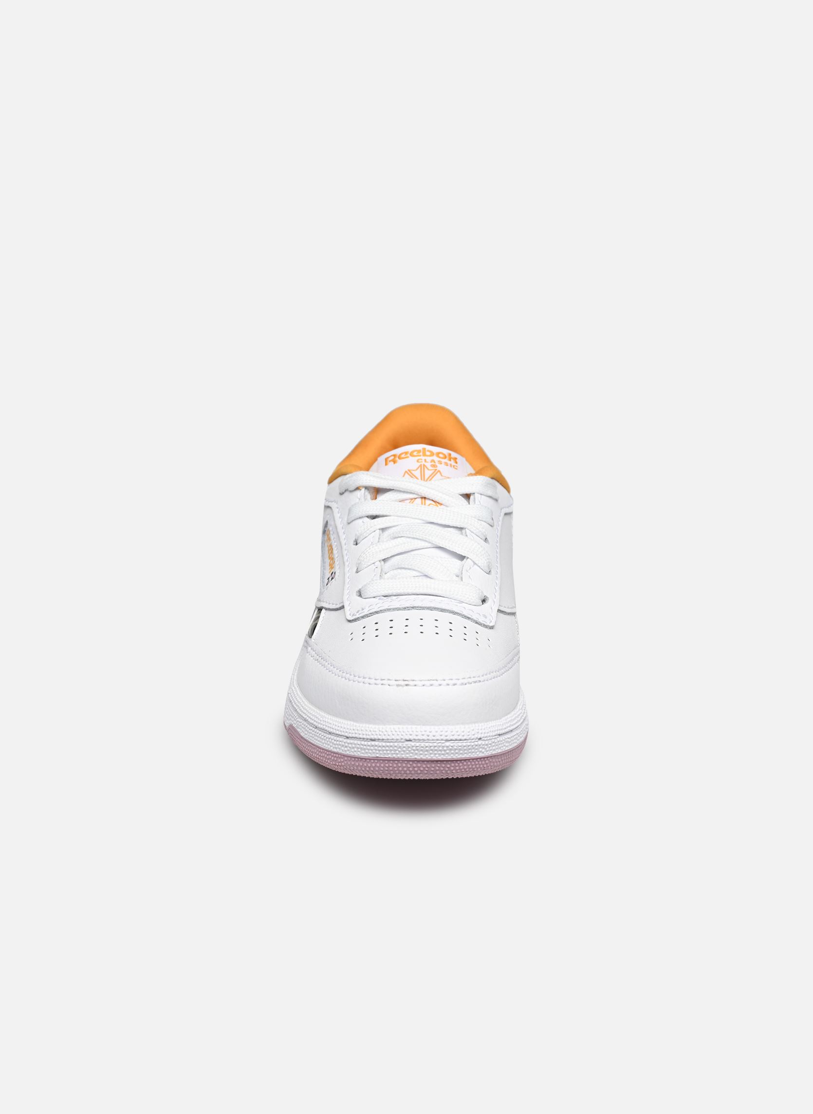 Niedrige Sneaker Club C Revenge C mädchen weiß Reebok Niedrige Sneaker Club C Revenge C mädchen weiß FTWR WHITE/INFUSED LILAC/BRIGH