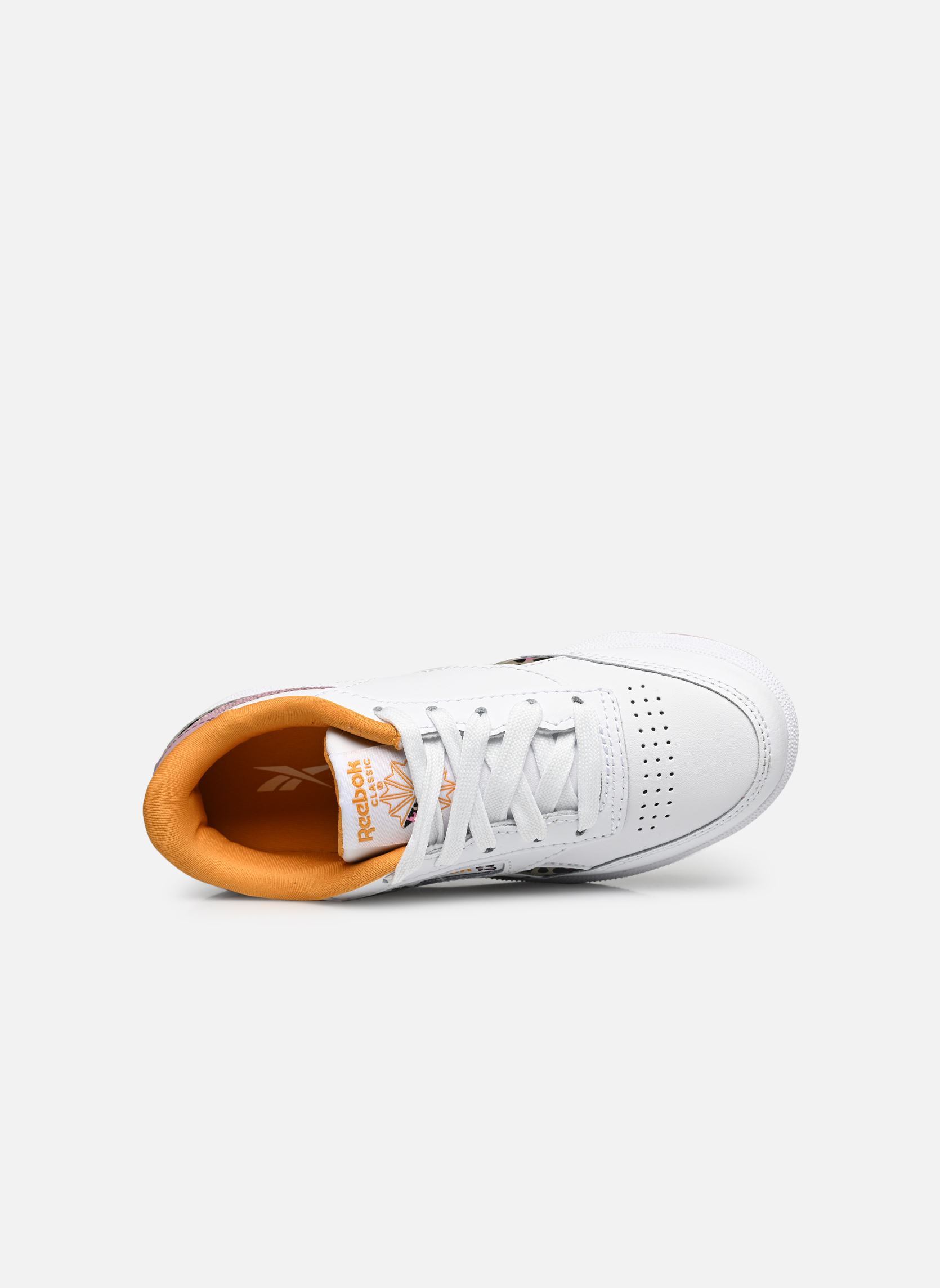 Niedrige Sneaker Club C Revenge C mädchen weiß Reebok Niedrige Sneaker Club C Revenge C mädchen weiß FTWR WHITE/INFUSED LILAC/BRIGH