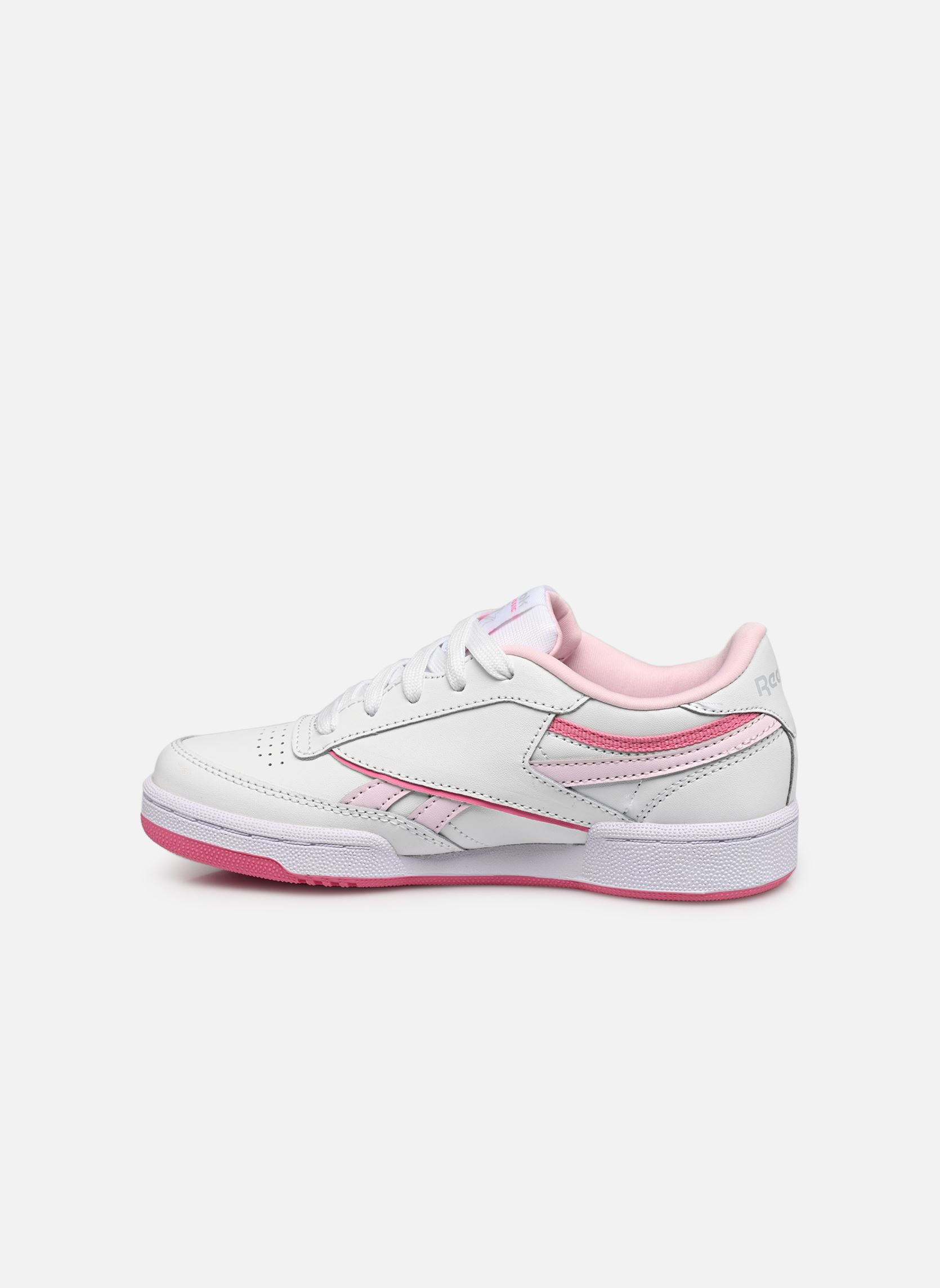 Baskets basses Club C Revenge C fille blanc Reebok Baskets basses Club C Revenge C fille blanc FTWR WHITE/TRUE PINK/PIXEL PIN
