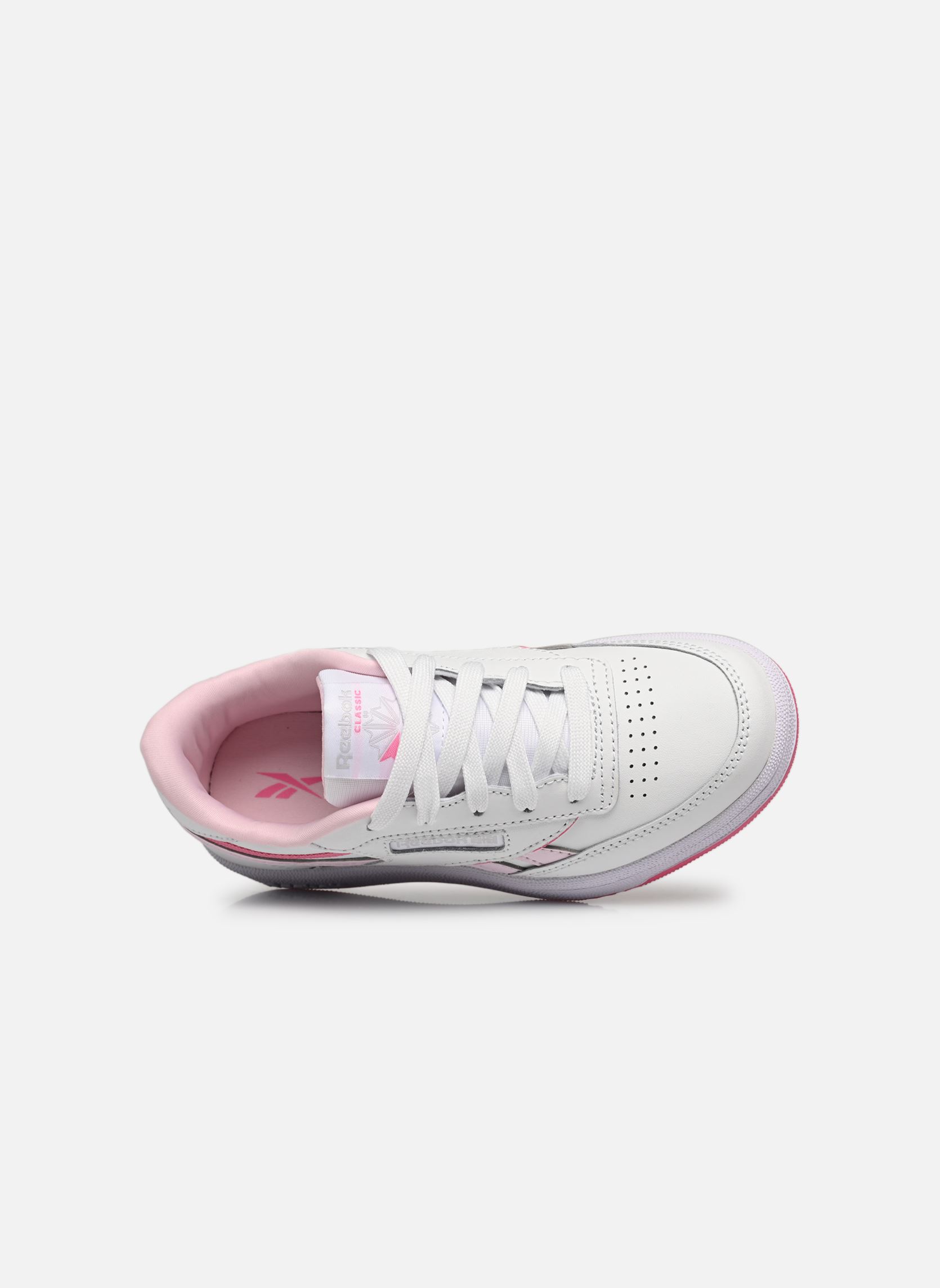 Baskets basses Club C Revenge C fille blanc Reebok Baskets basses Club C Revenge C fille blanc FTWR WHITE/TRUE PINK/PIXEL PIN