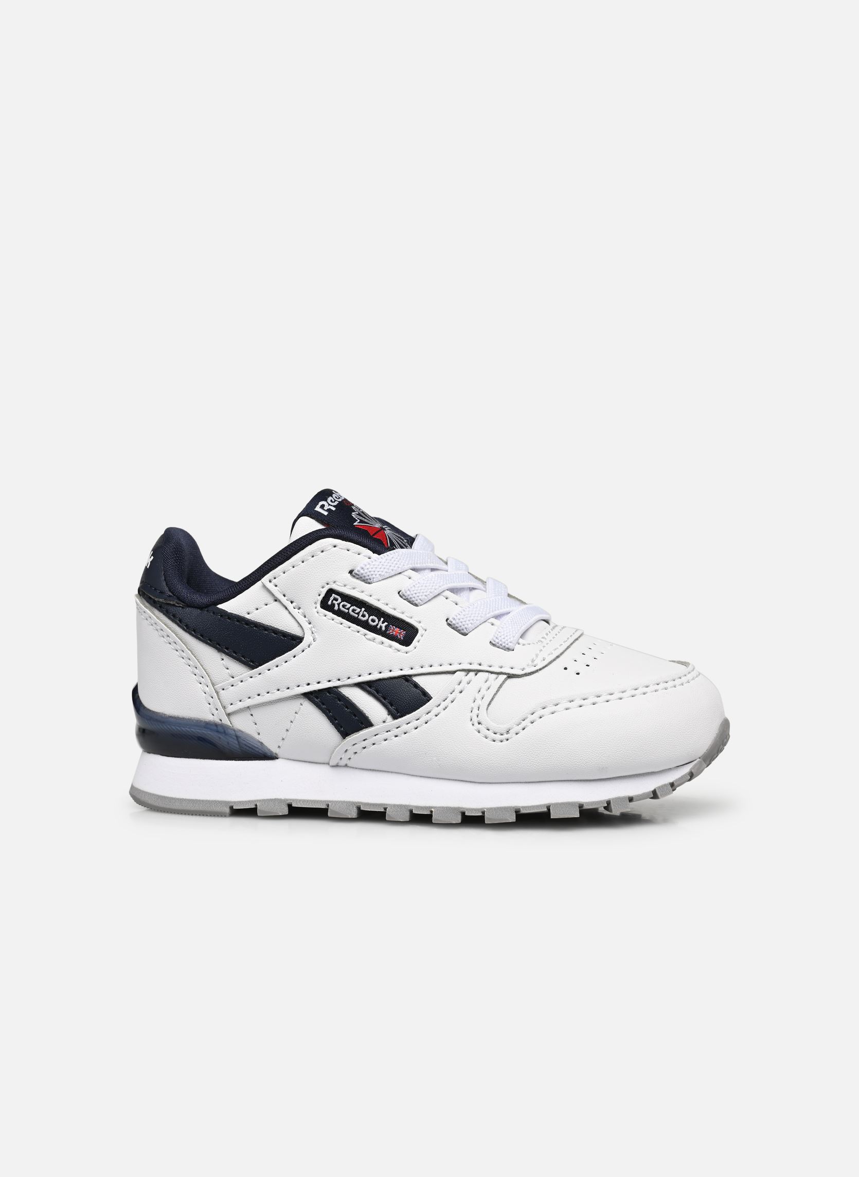 Baskets basses Classic Leather Step N Flash I blanc Reebok Baskets basses Classic Leather Step N Flash I blanc Ftwr White/Ftwr White/Vector N