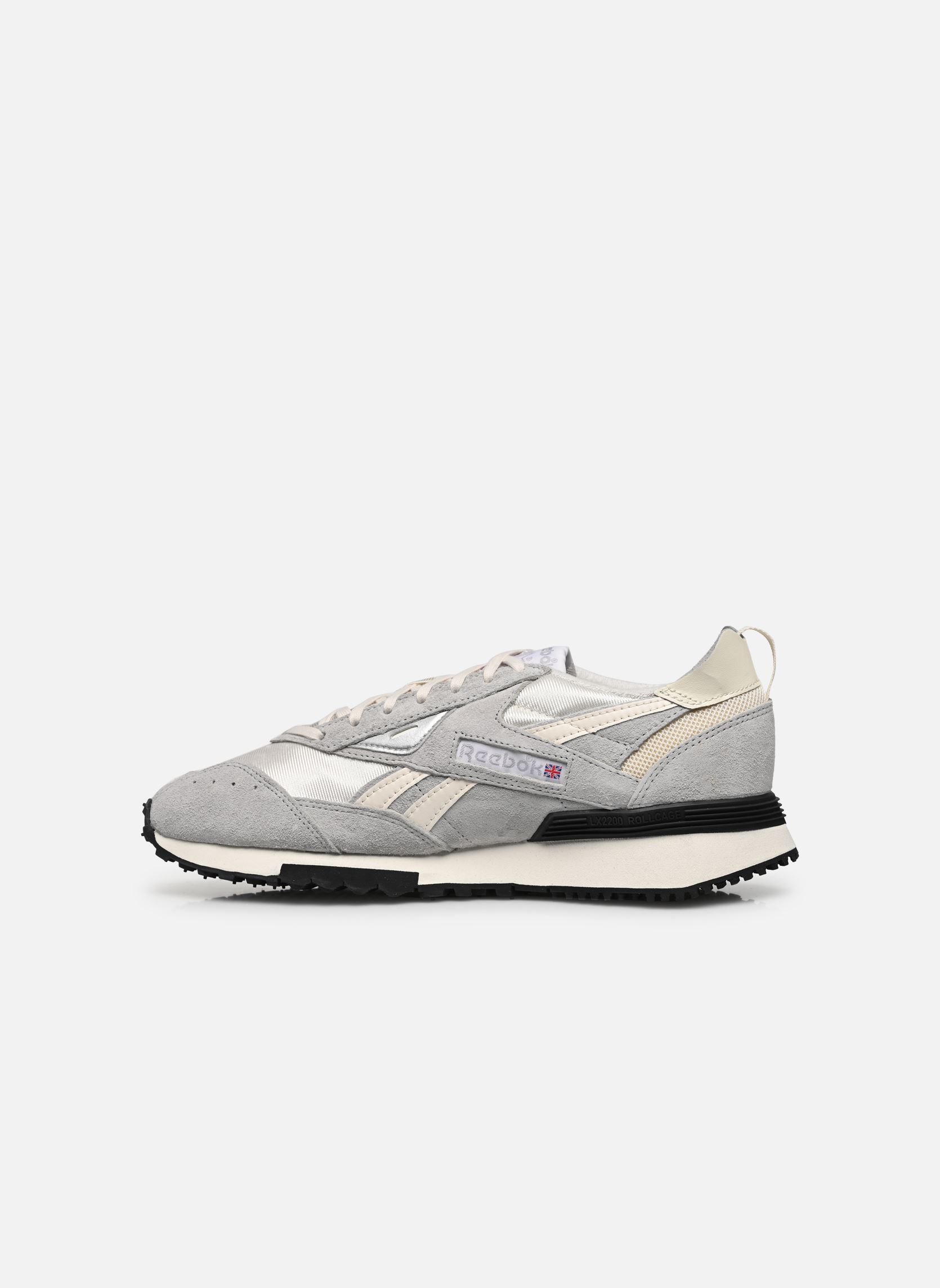 Baskets basses LX2200 homme gris Reebok Baskets basses LX2200 homme gris Pure Grey 3/Chalk/Core Black