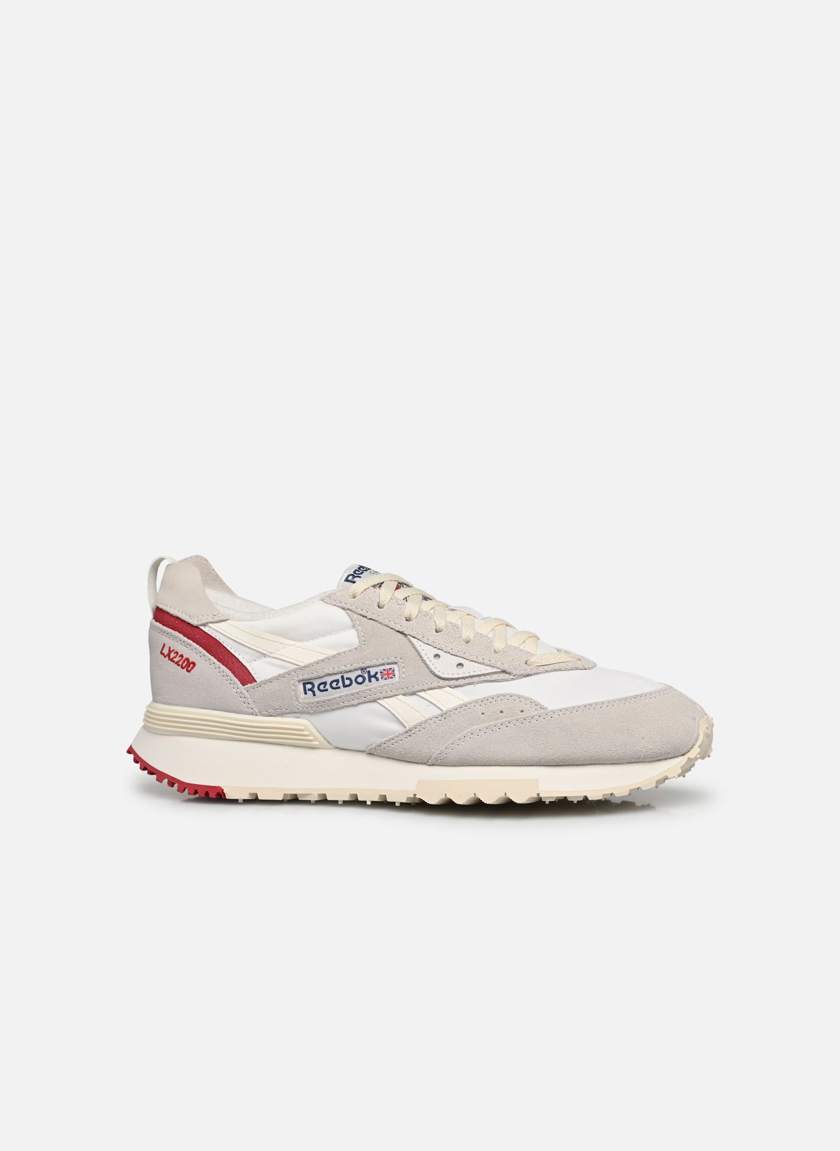 Baskets basses LX2200 homme blanc Reebok Baskets basses LX2200 homme blanc FTWR WHITE/CHALK/FLASH RED