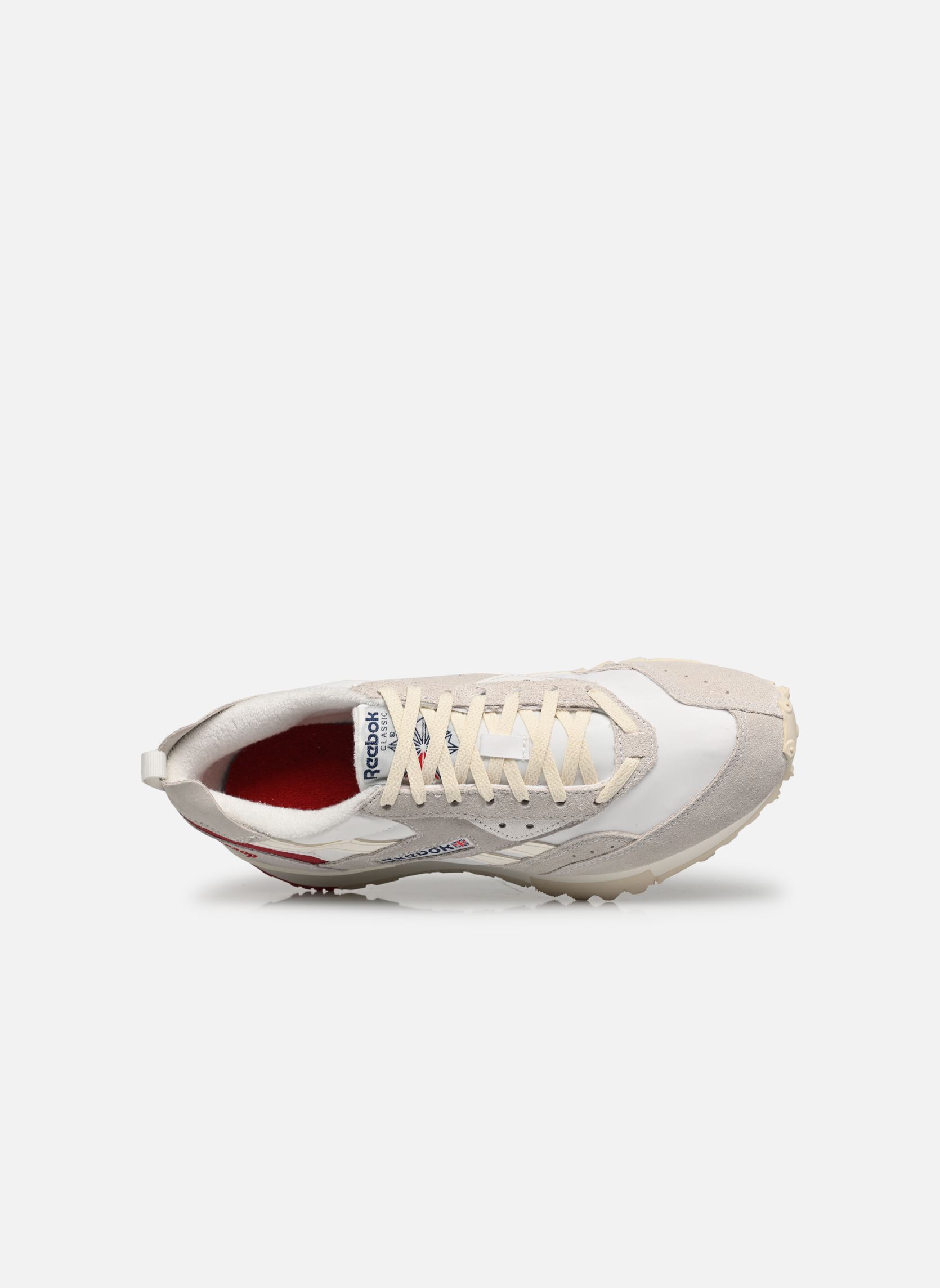Baskets basses LX2200 homme blanc Reebok Baskets basses LX2200 homme blanc FTWR WHITE/CHALK/FLASH RED