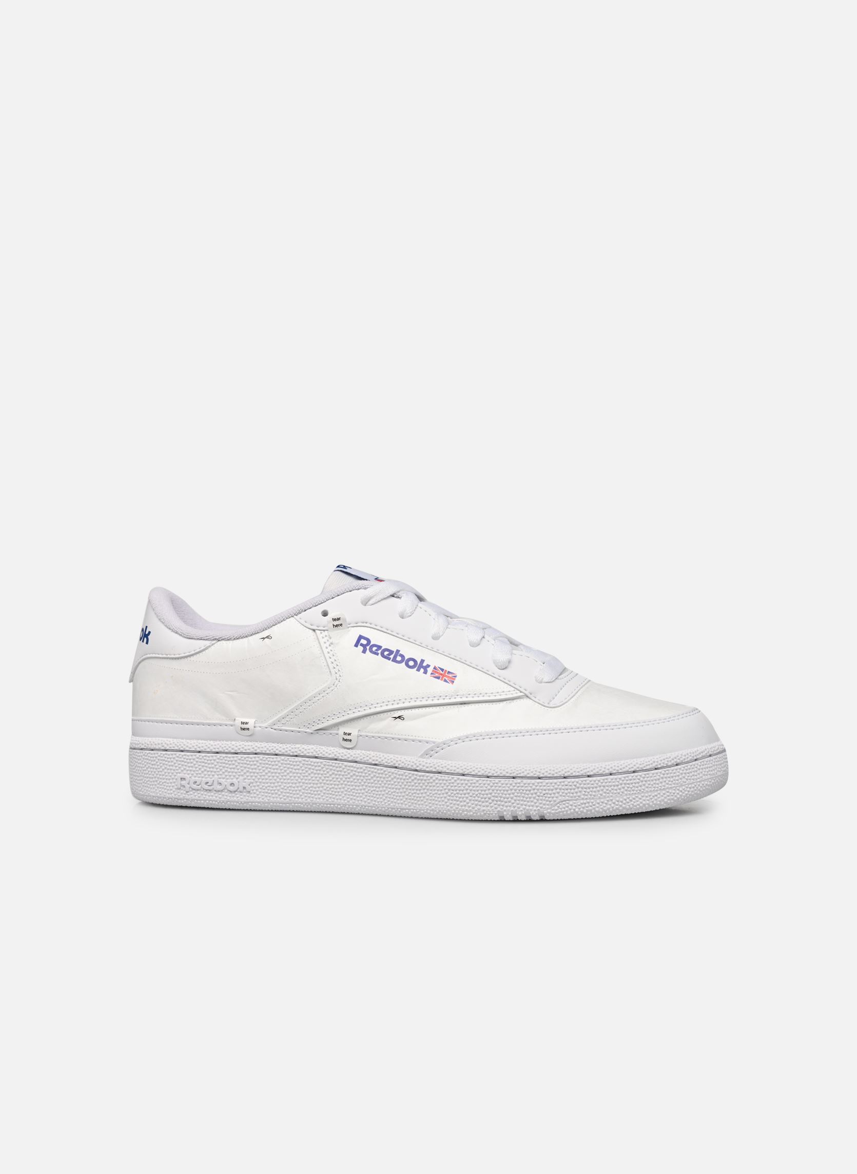 Niedrige Sneaker Club C 85 x U herren weiß Reebok Niedrige Sneaker Club C 85 x U herren weiß Ftwr White/Ftwr White/Vector B