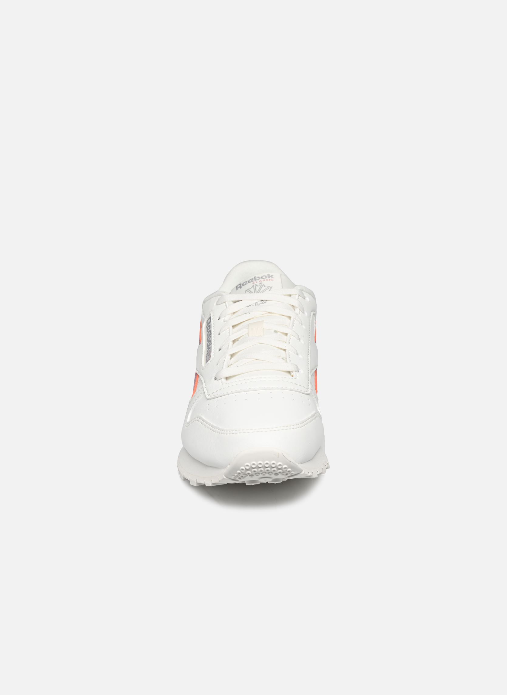 Niedrige Sneaker Classic Vegan W damen weiß Reebok Niedrige Sneaker Classic Vegan W damen weiß Chalk/Chalk/Infused Lilac