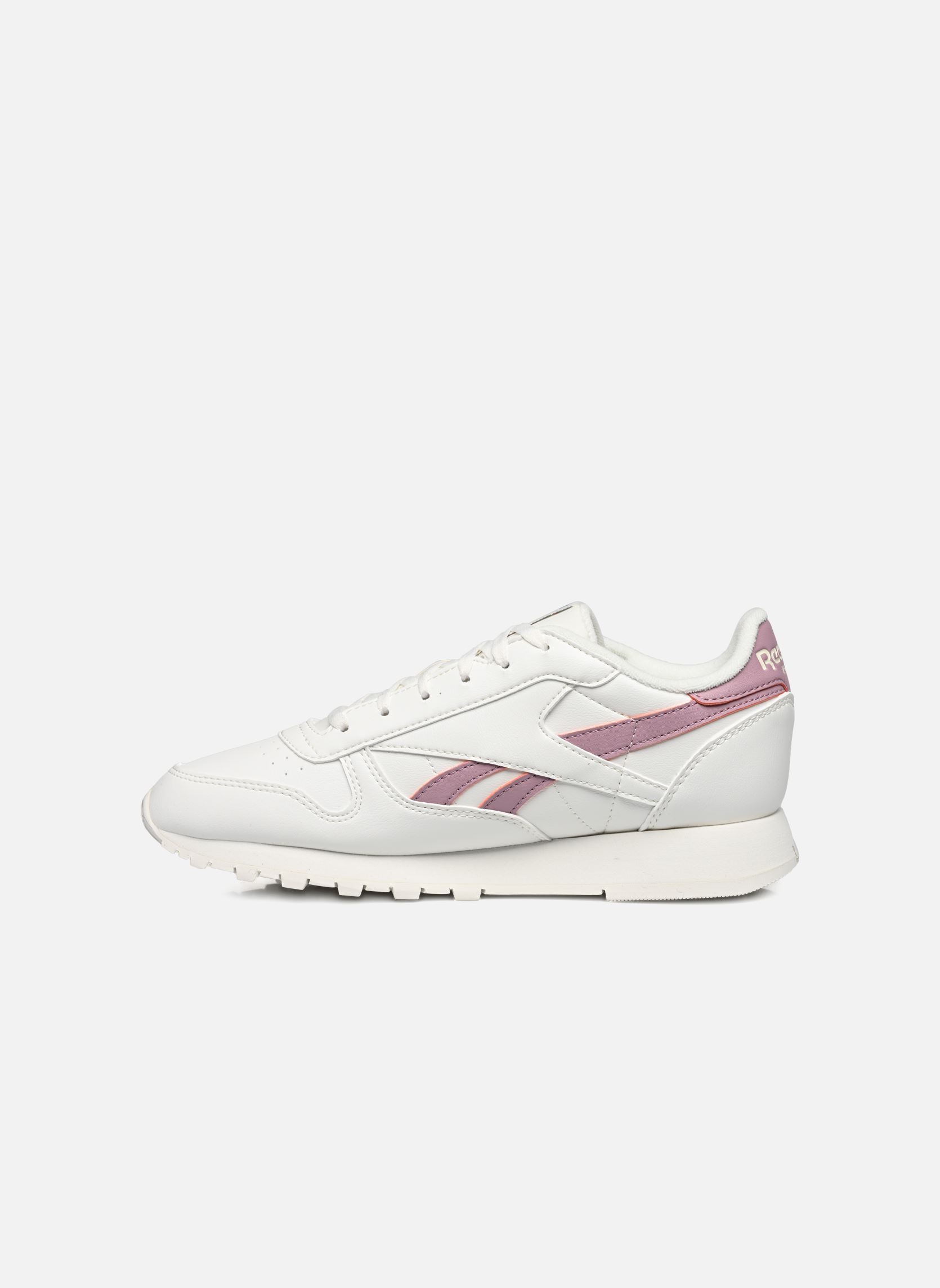 Niedrige Sneaker Classic Vegan W damen weiß Reebok Niedrige Sneaker Classic Vegan W damen weiß Chalk/Chalk/Infused Lilac