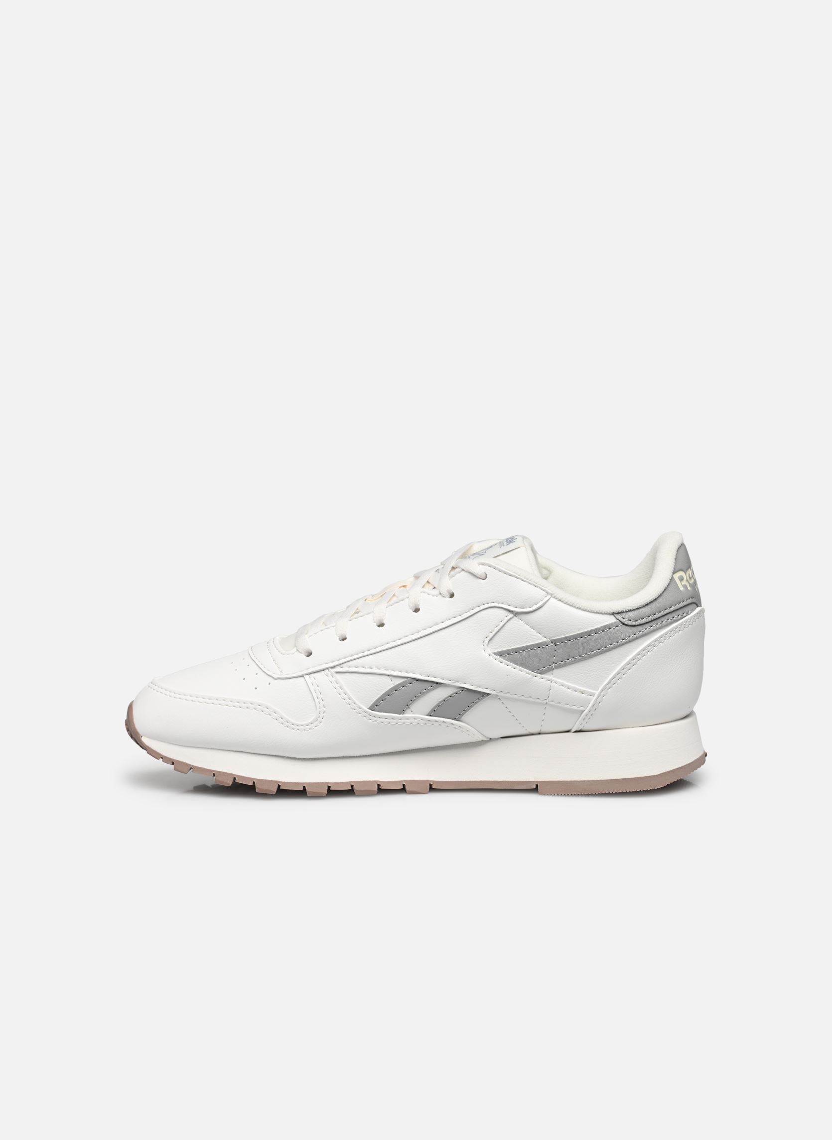 Baskets basses Classic Vegan W femme blanc Reebok Baskets basses Classic Vegan W femme blanc ChalkPure Grey 3Taupe