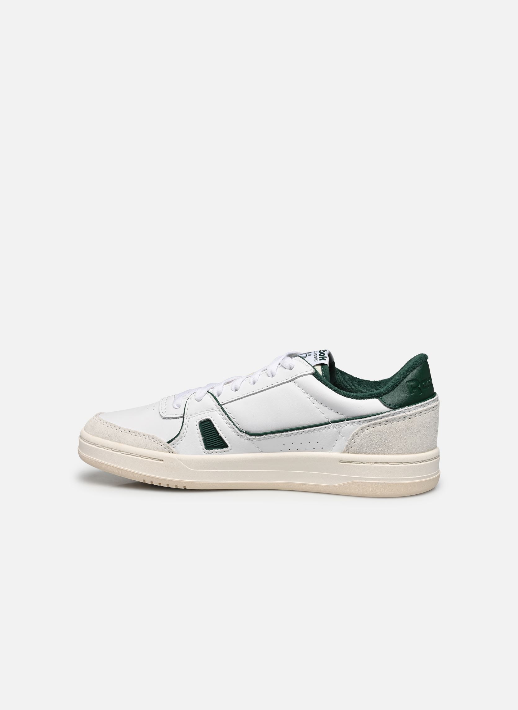 Baskets basses Lt Court homme blanc Reebok Baskets basses Lt Court homme blanc White/Chalk/Drkgrn