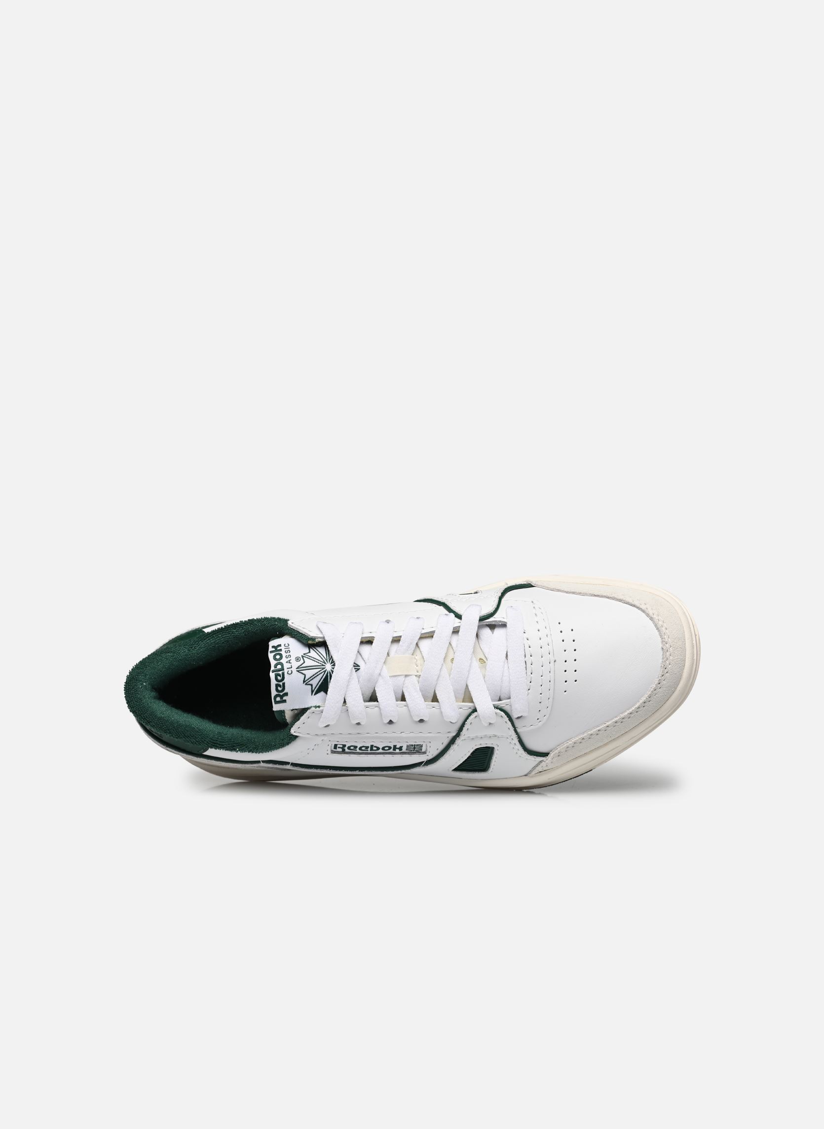 Baskets basses Lt Court homme blanc Reebok Baskets basses Lt Court homme blanc White/Chalk/Drkgrn