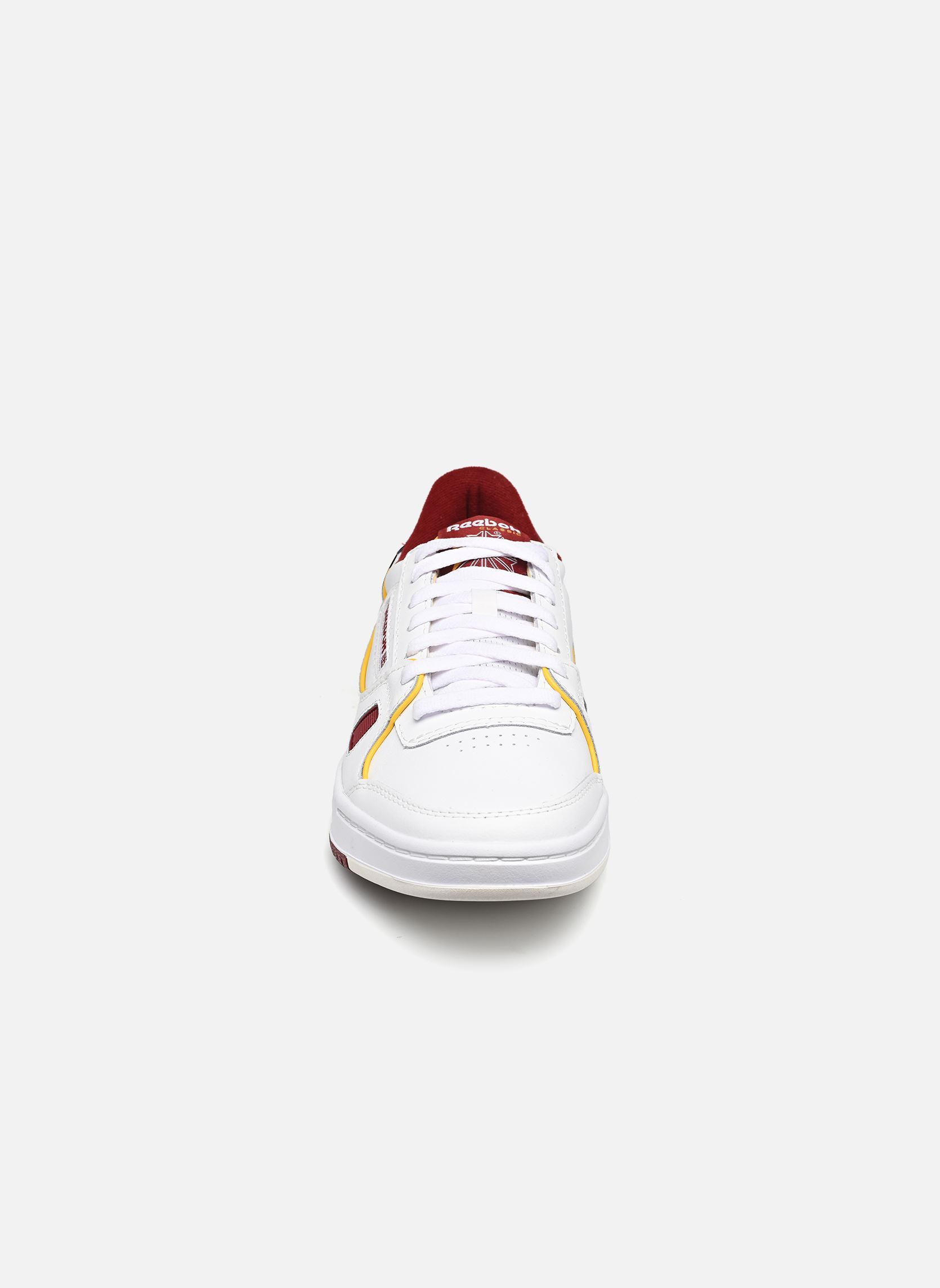 Baskets basses Lt Court homme blanc Reebok Baskets basses Lt Court homme blanc WHITE/RICHMAROON/FIERCEGOLD