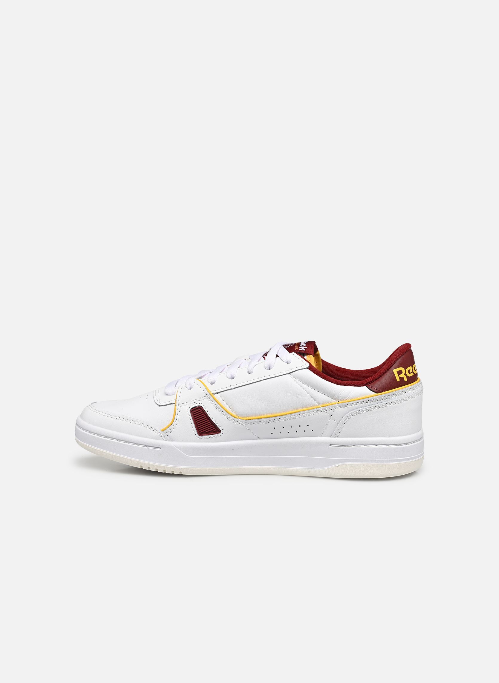 Baskets basses Lt Court homme blanc Reebok Baskets basses Lt Court homme blanc WHITE/RICHMAROON/FIERCEGOLD