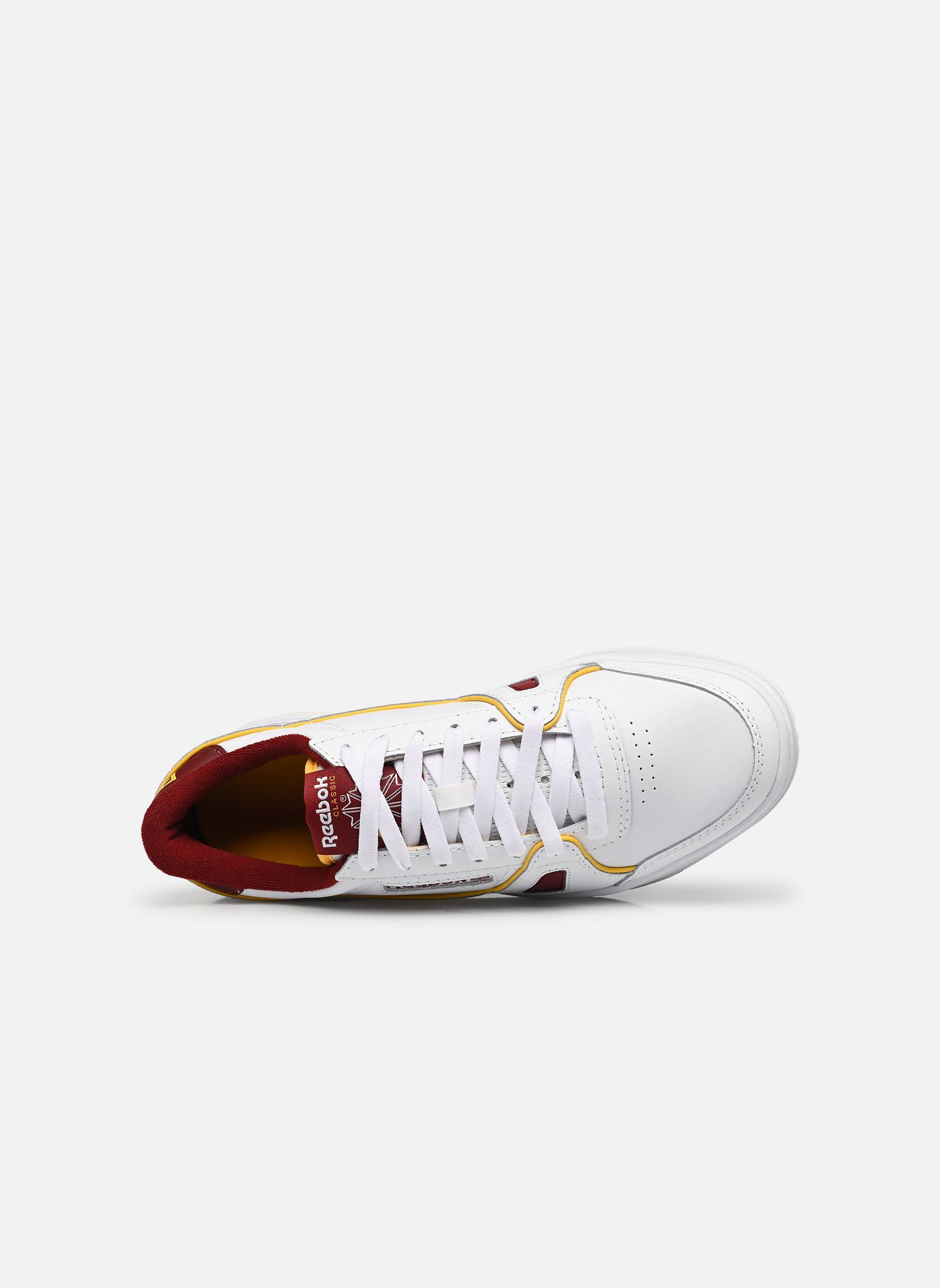 Baskets basses Lt Court homme blanc Reebok Baskets basses Lt Court homme blanc WHITE/RICHMAROON/FIERCEGOLD